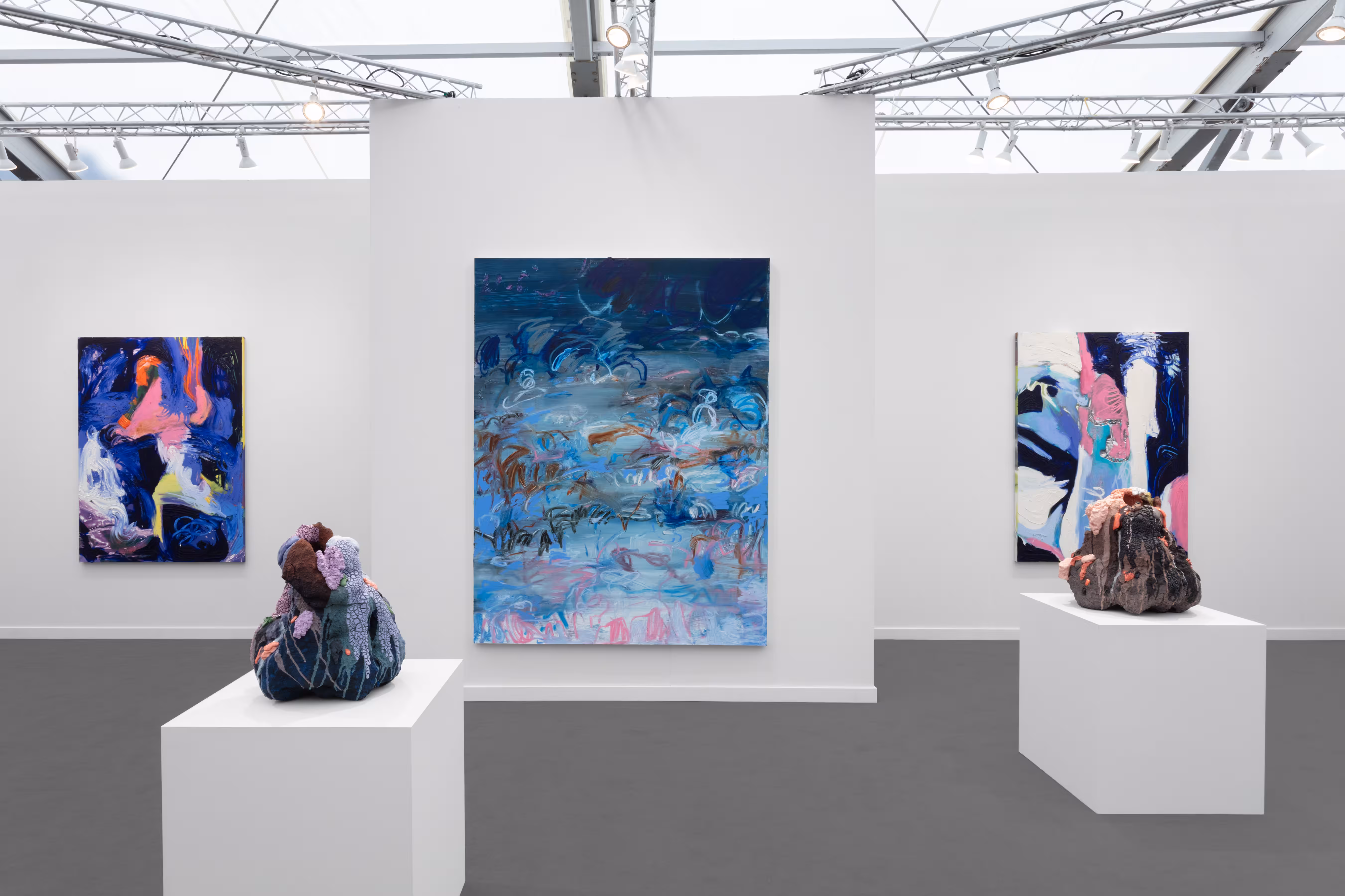 From left to right: Donna Huanca