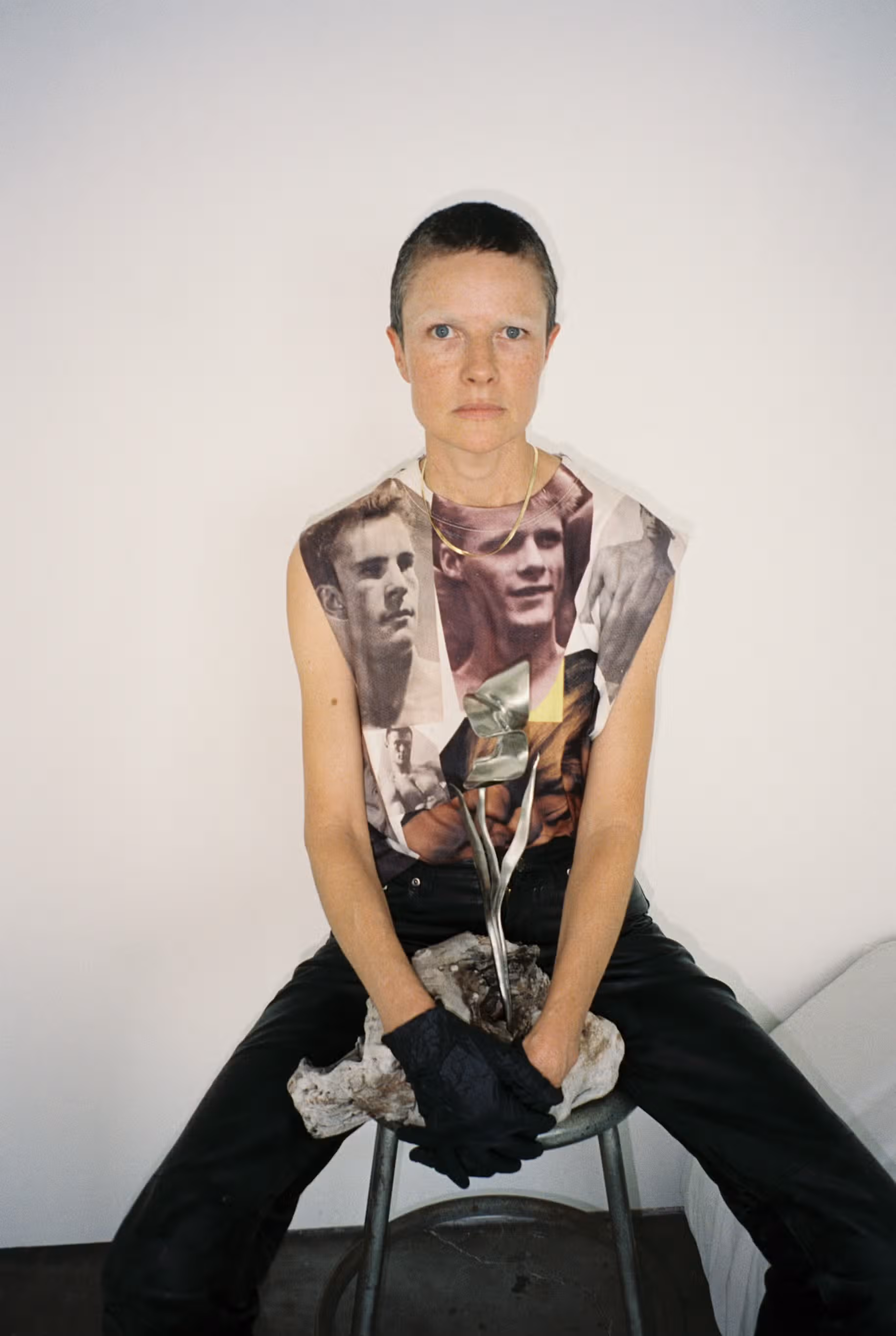Isabelle Albuquerque in her home-studio. Photography by Meka Boyle.