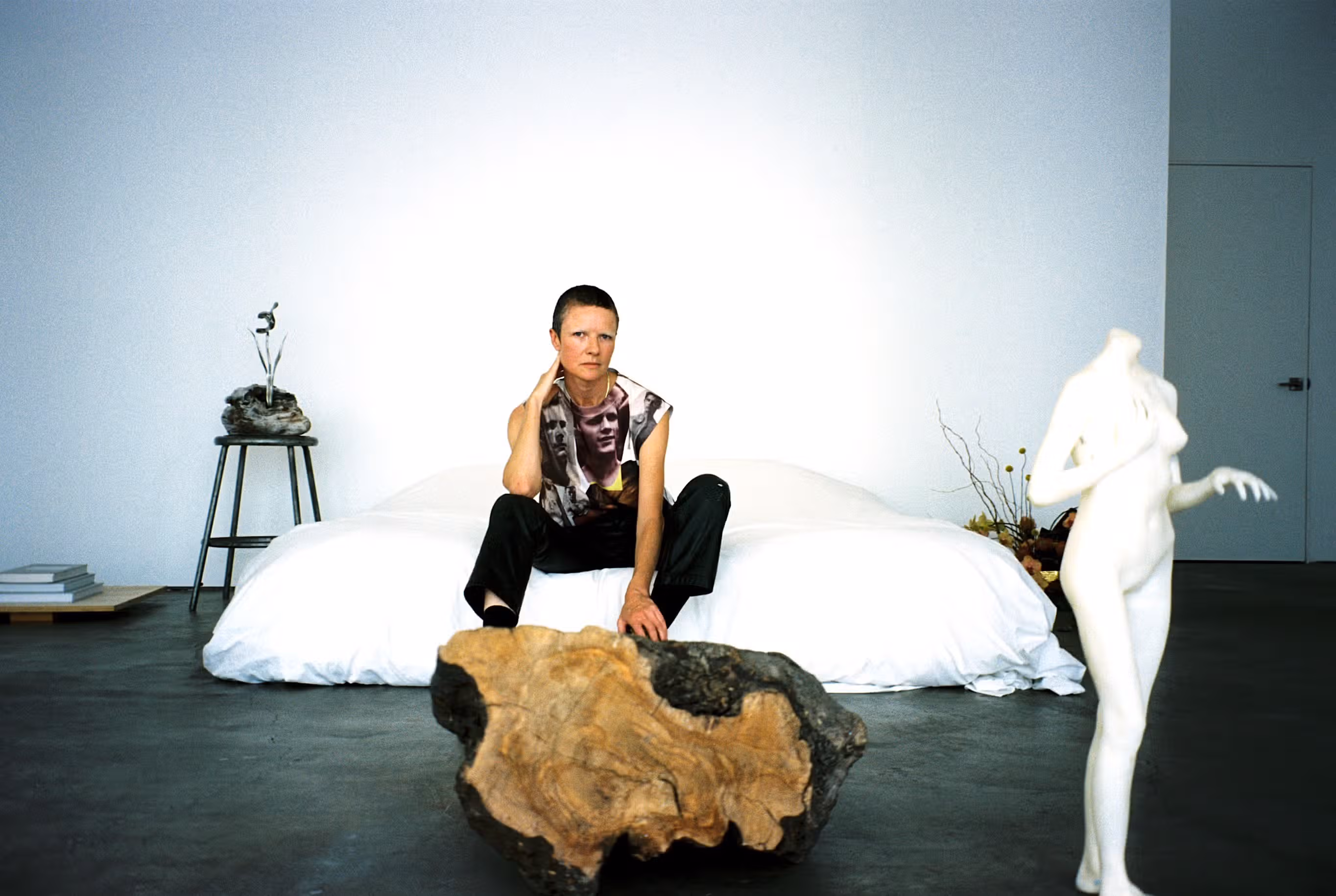 Isabelle Albuquerque in her home-studio. Photography by Meka Boyle.