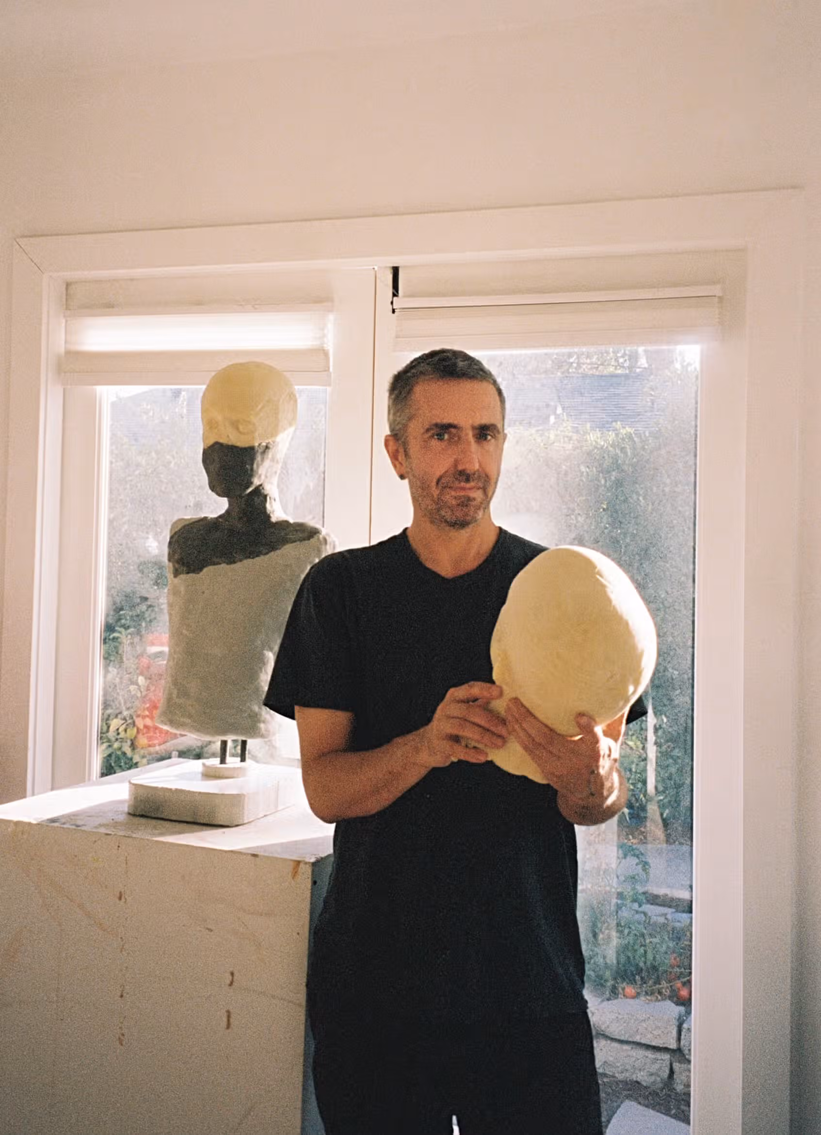David Altmejd in his studio. Photography by Meka Boyle.