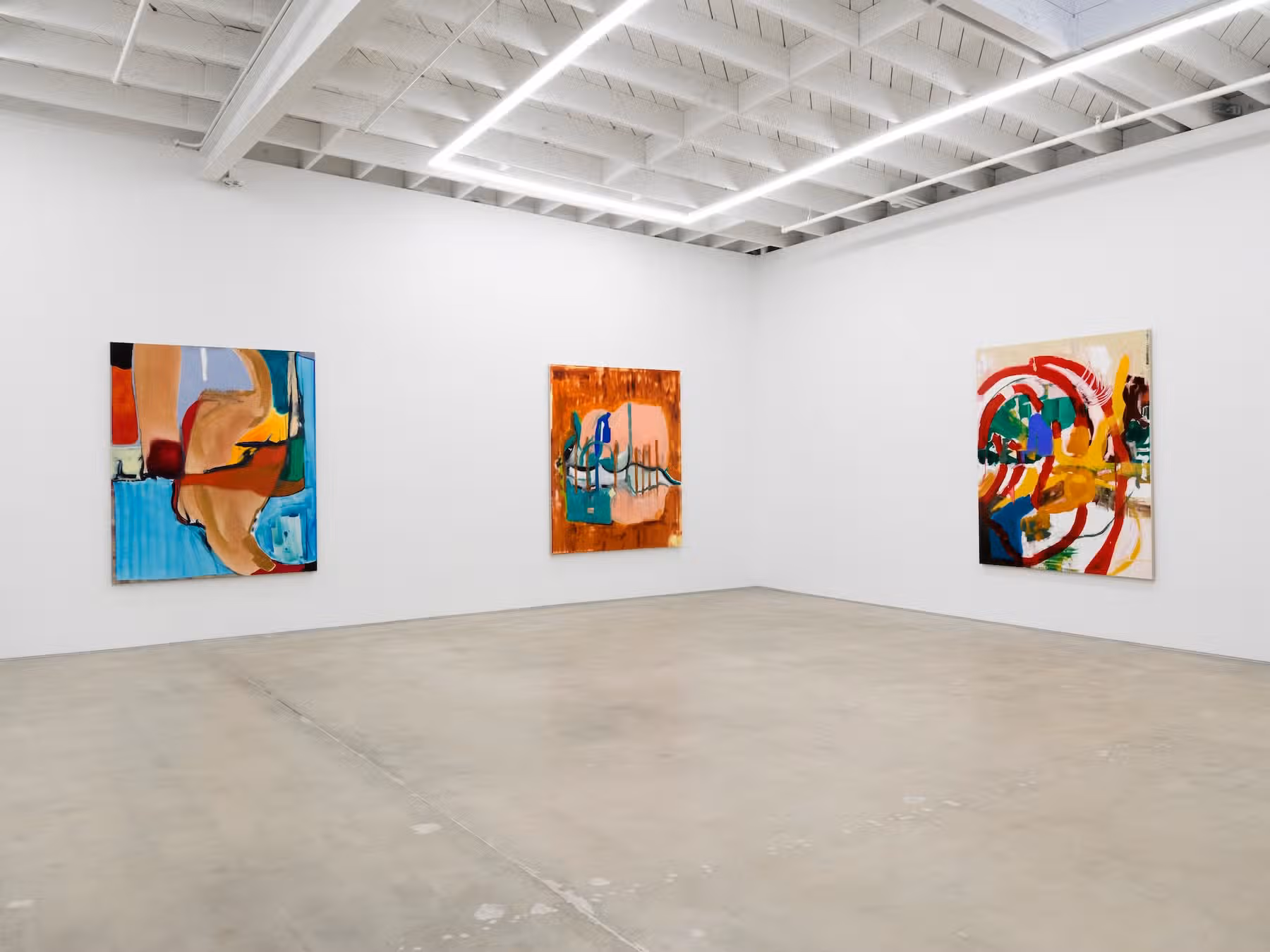 Installation view of 