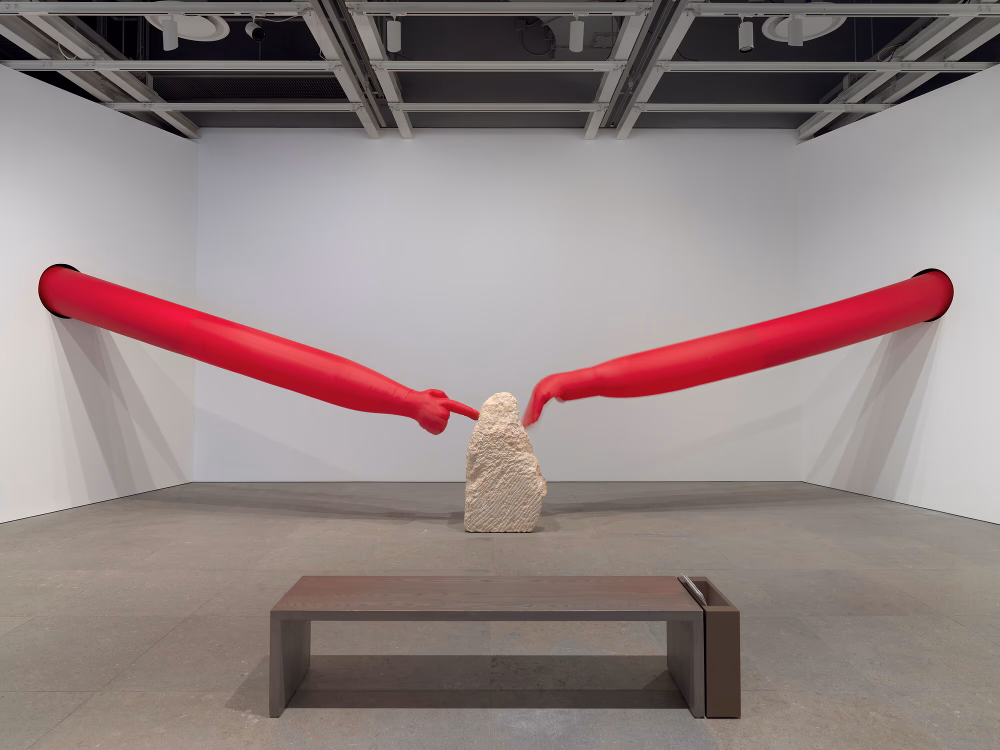 Installation view of Christine Sun Kim: 