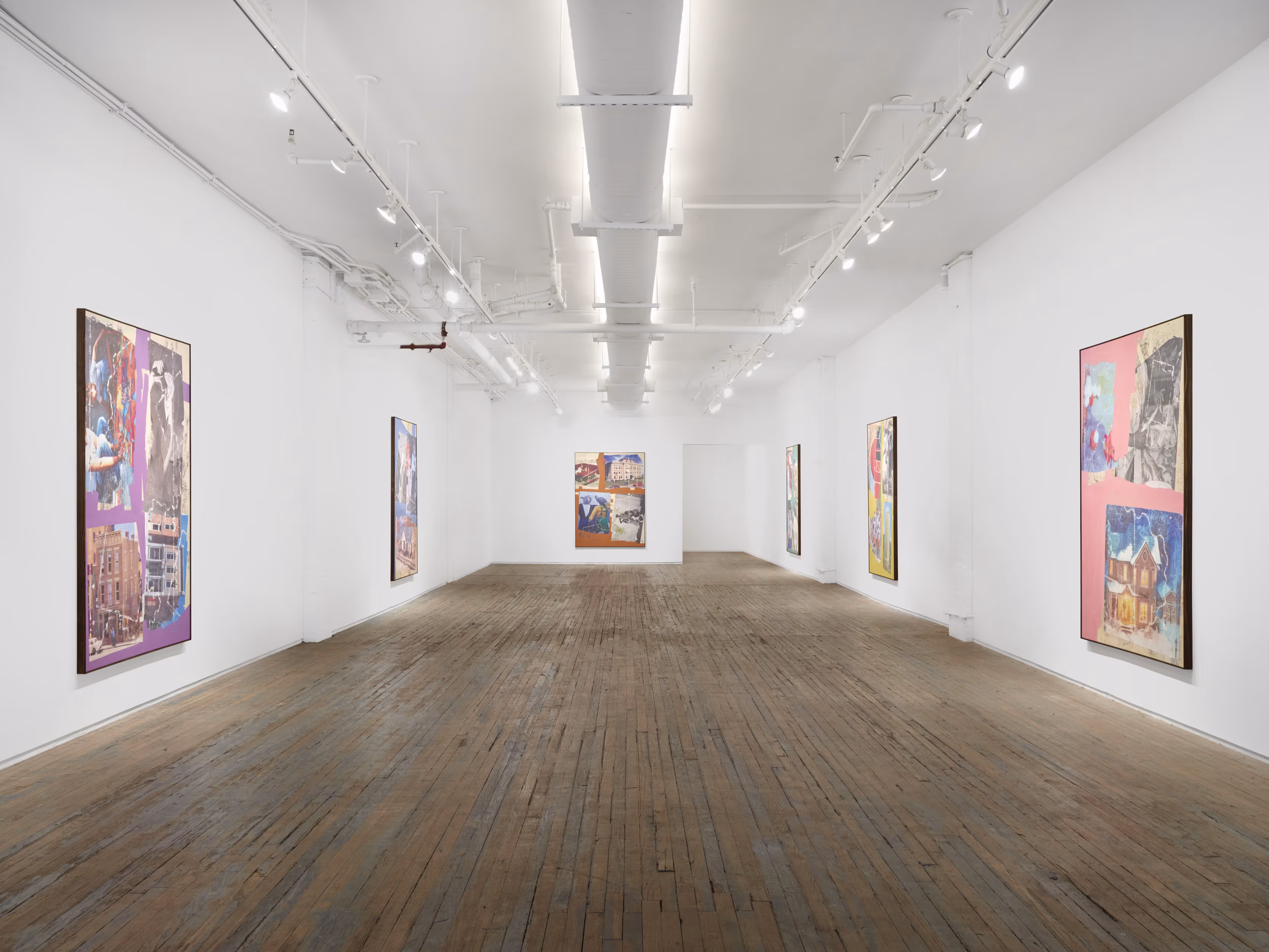 Installation view of Ben Werther: 