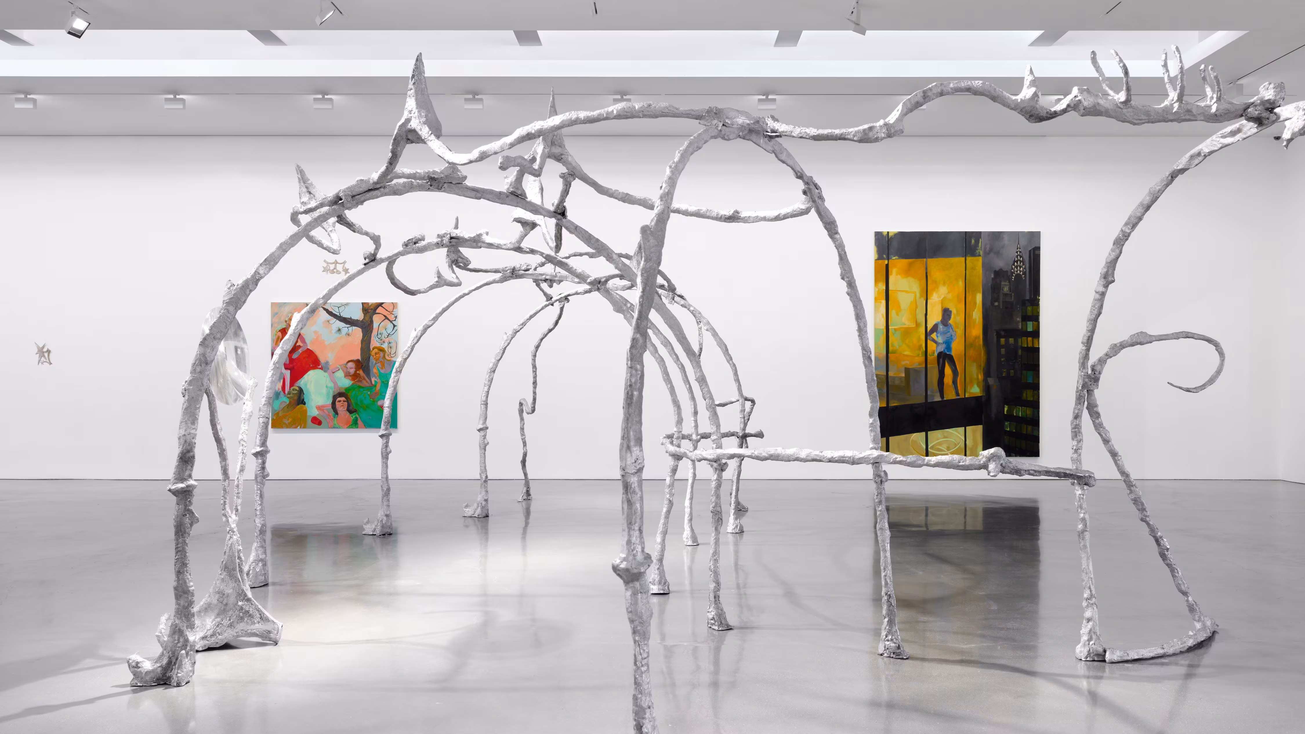 Installation view of 