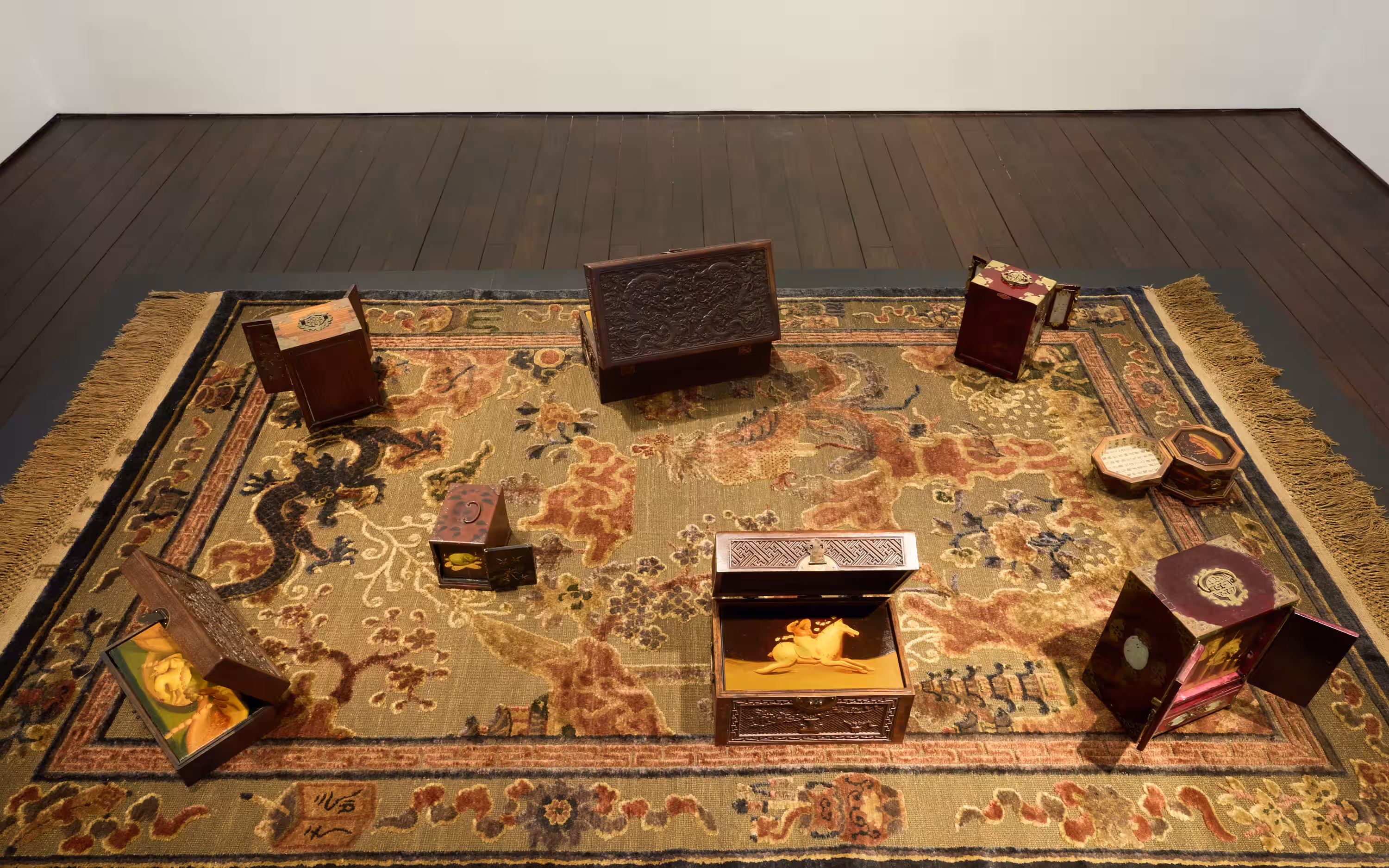 Installation view of 