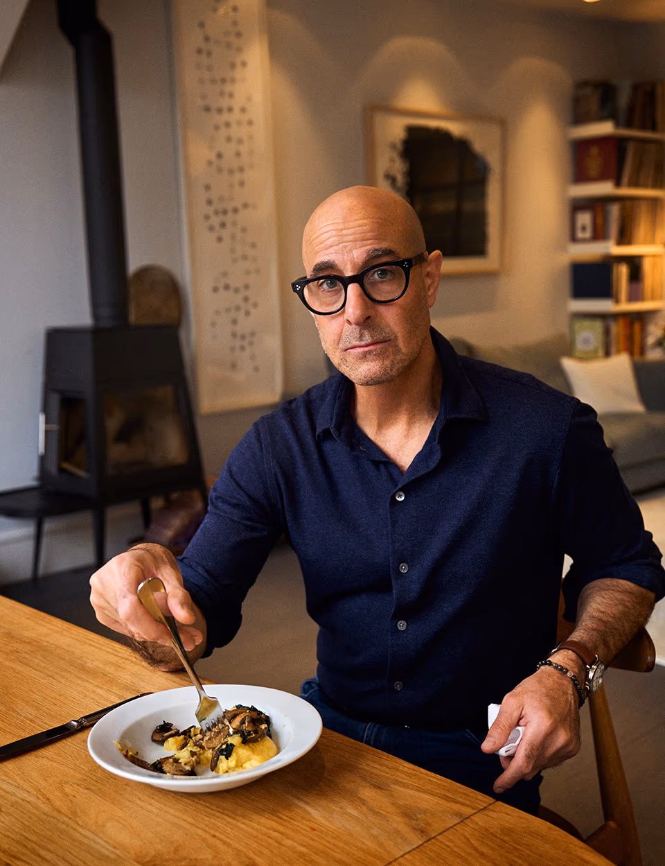 Stanley Tucci. Photography by Mary McCartney. Image courtesy of the artist and Taschen.