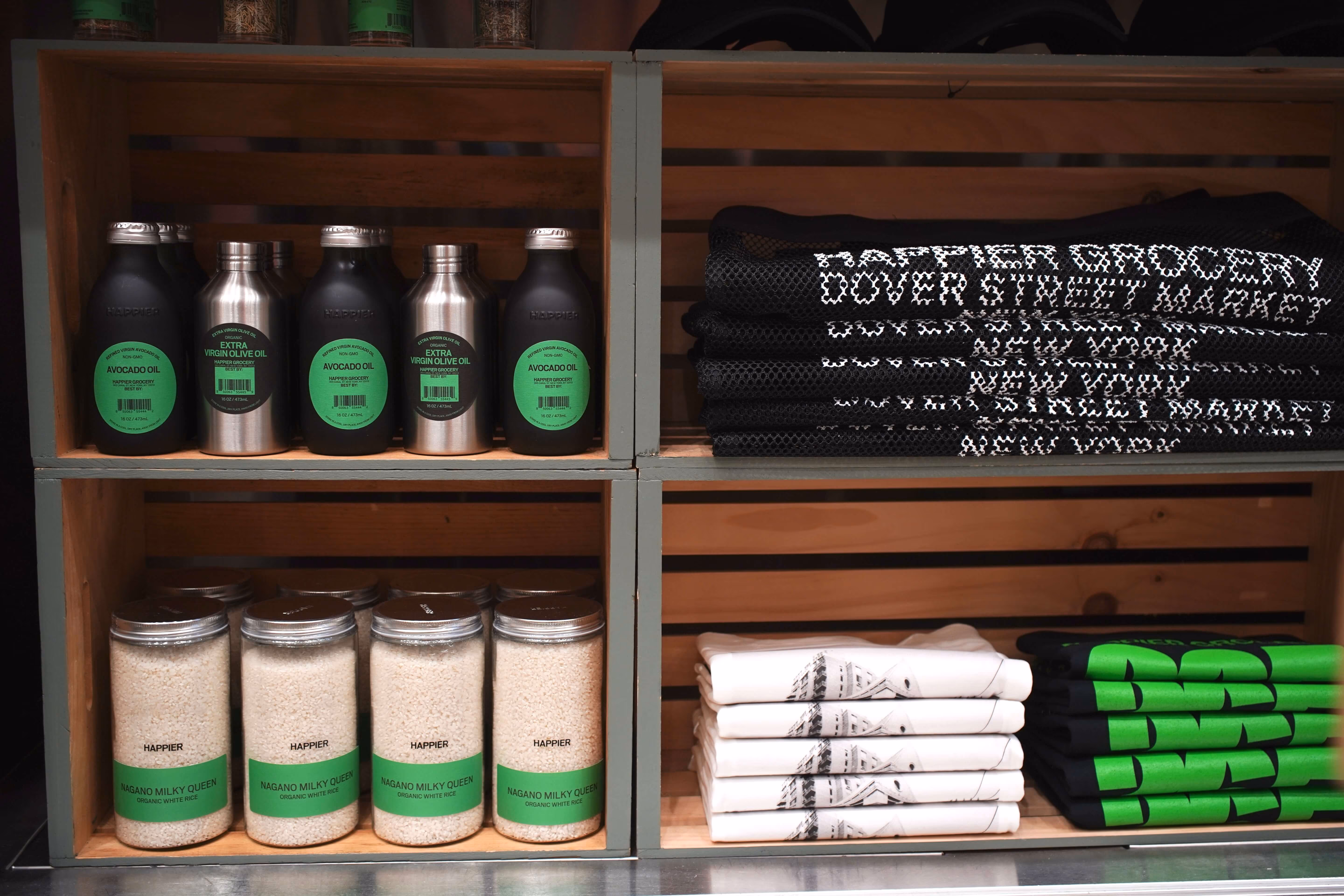 Happier Grocery and Dover Street Market New York collaboration. Photography by Saavan Sagar. Image courtesy of Dover Street Market.