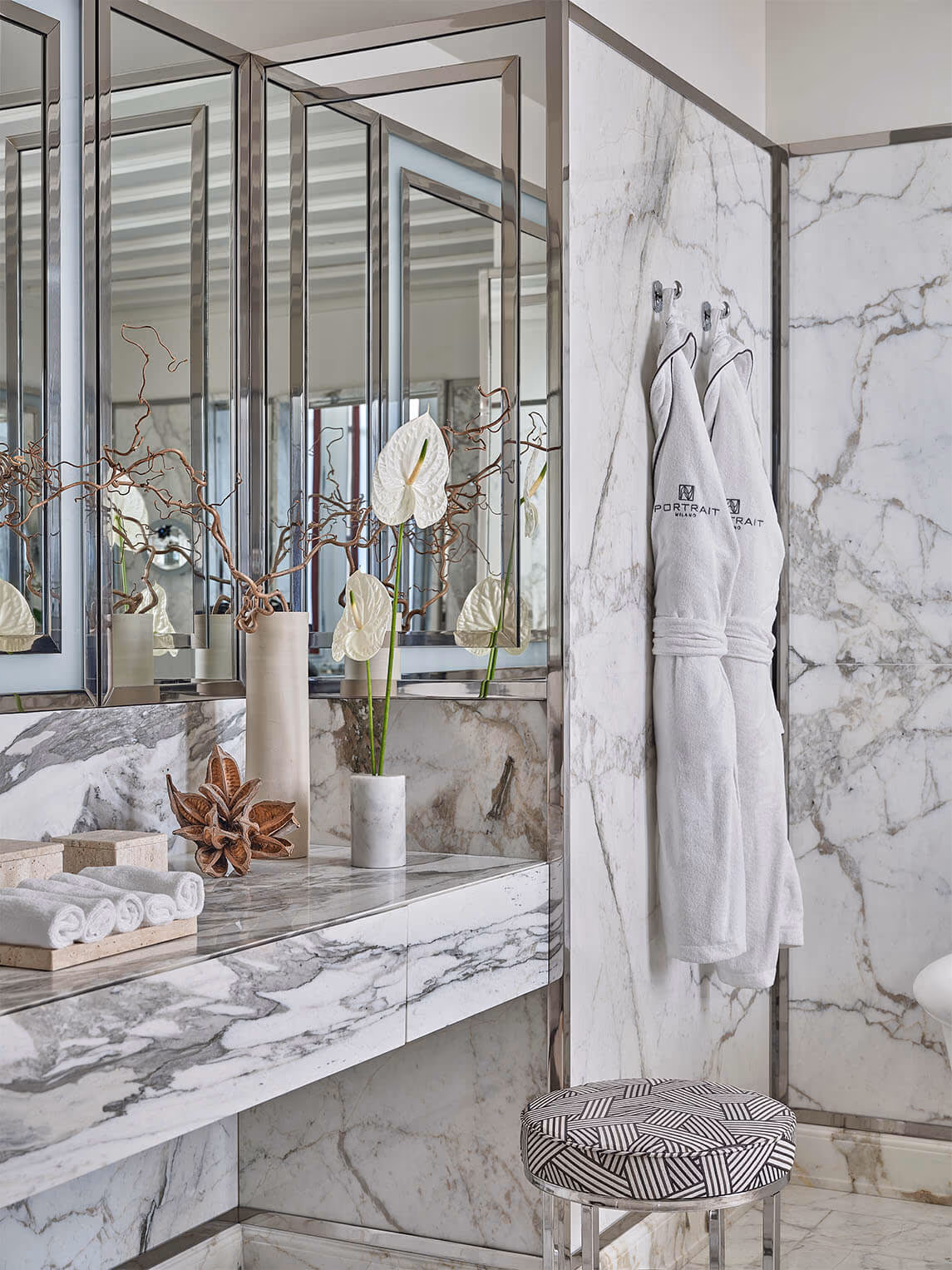 Image courtesy of Portrait Milano and Frette.