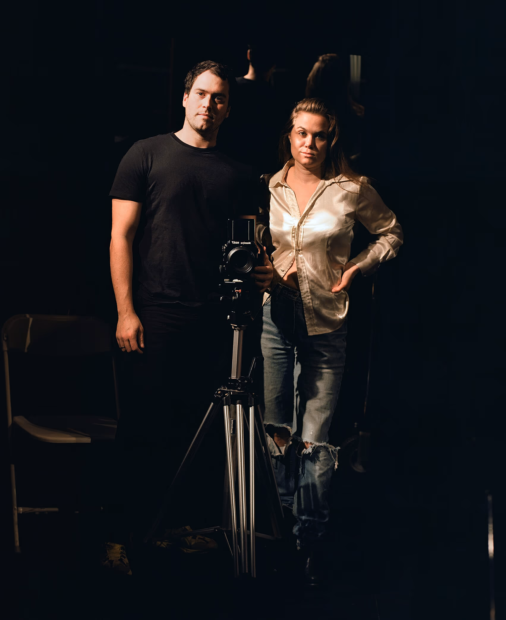 Max Pitegoff and Cala Henkel. Image courtesy of New Theater Hollywood.