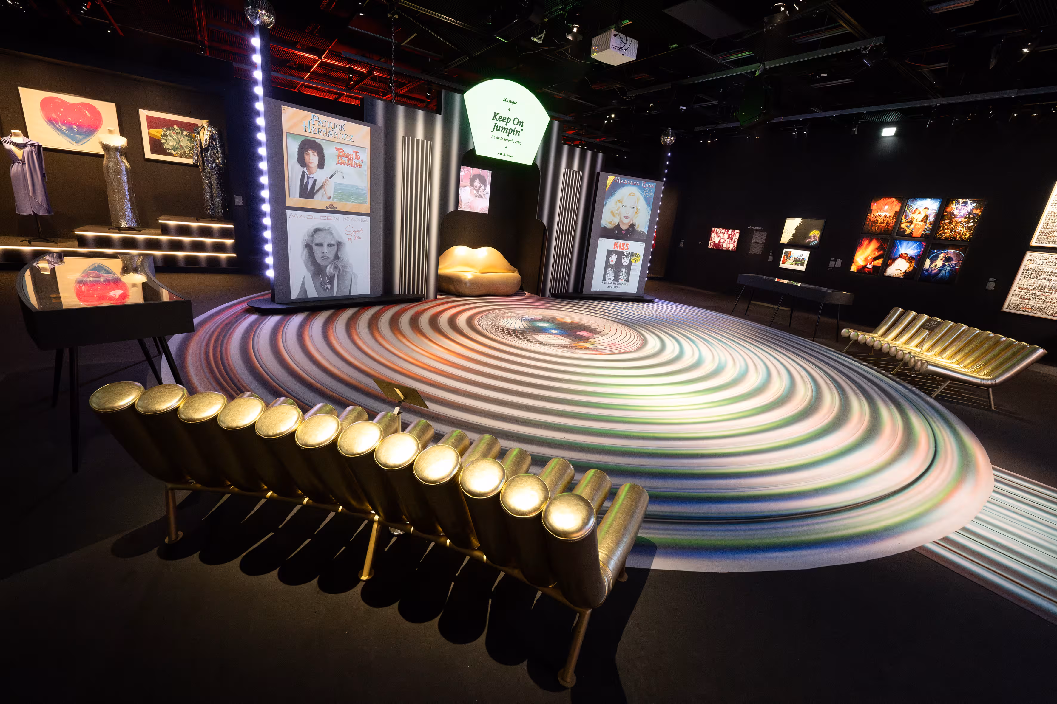 Installation view of “Disco: I
