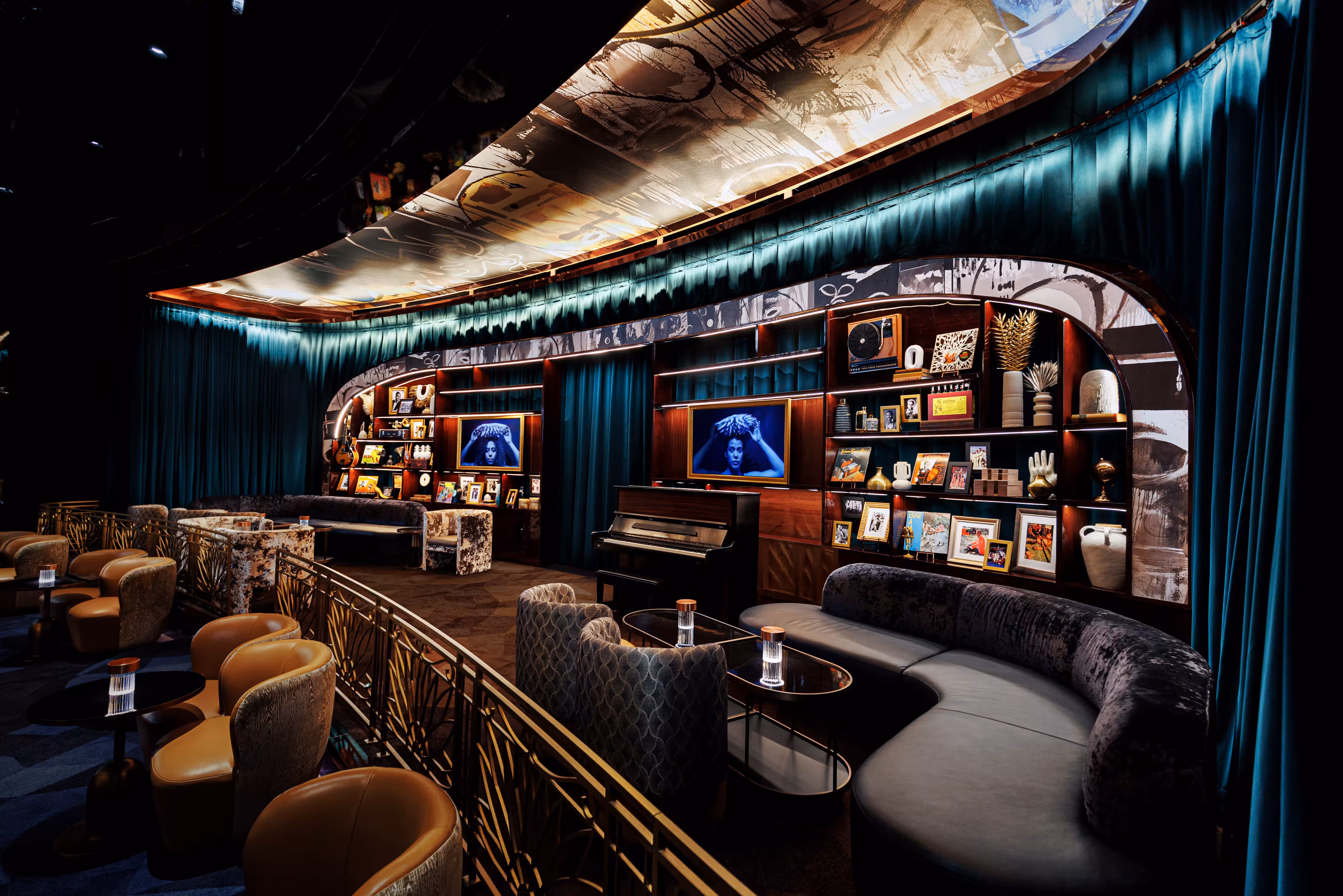 View of the V.I.P. area. Image courtesy of Jon Batiste
