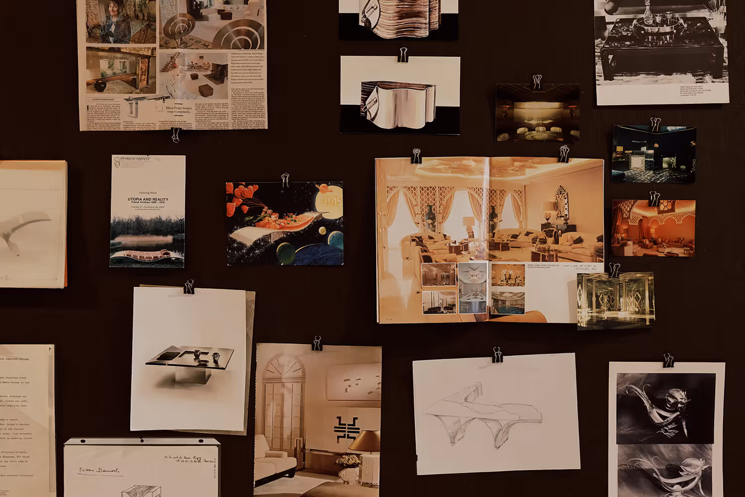 Installation view of “Precious Strength: Maria Pergay Across the Decades.