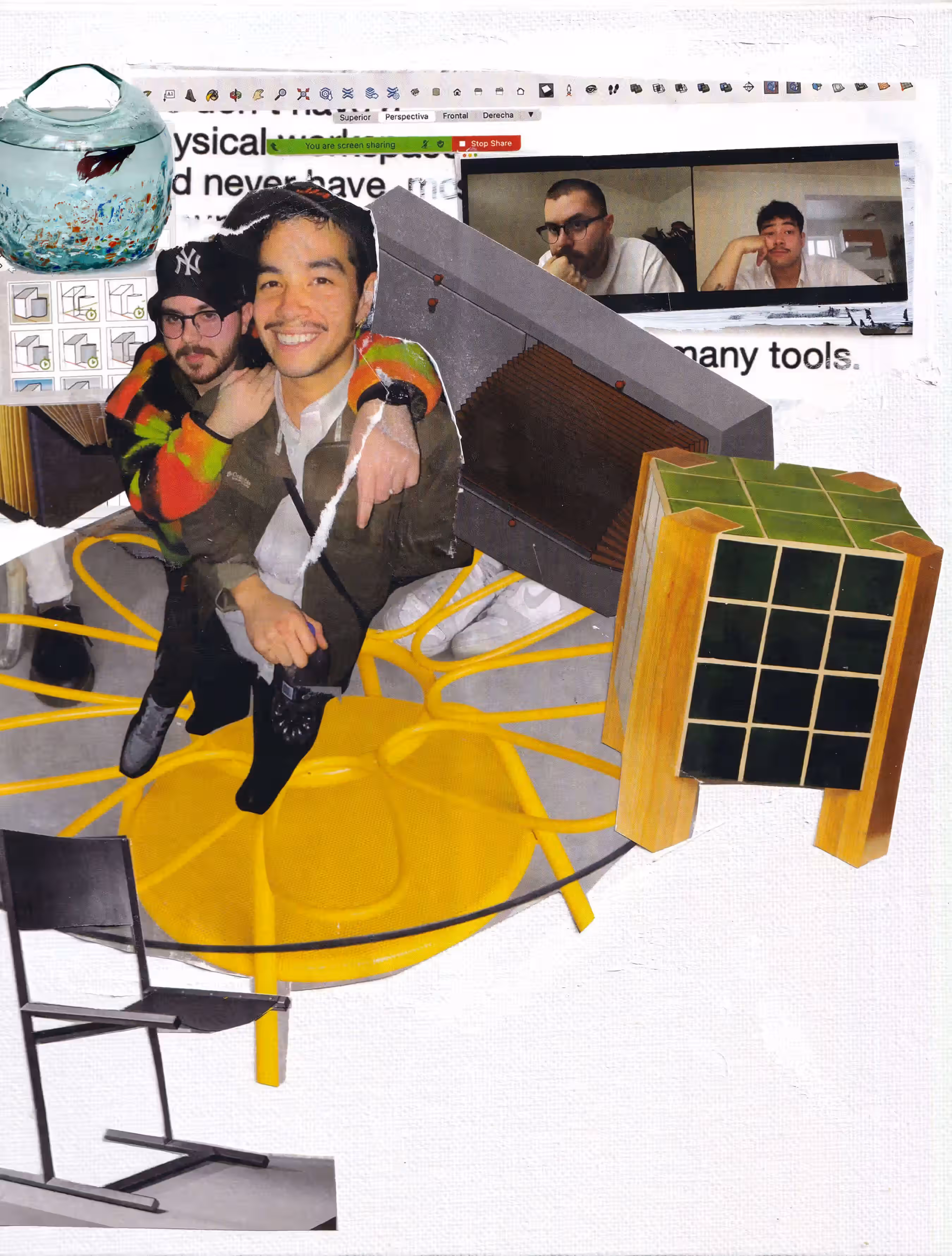 Collage Art by Matt Pecina.