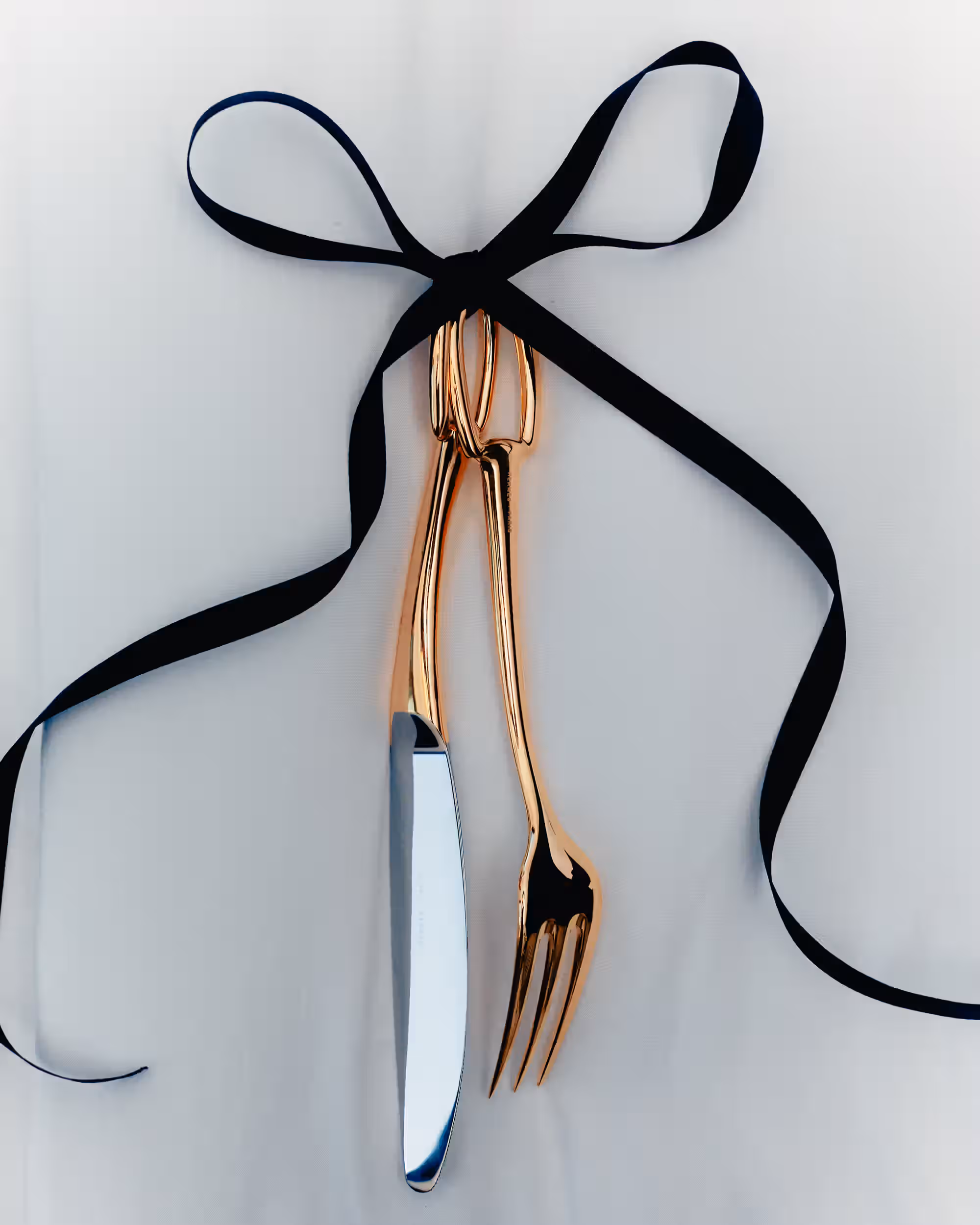 Knife and fork by HERMÈS.