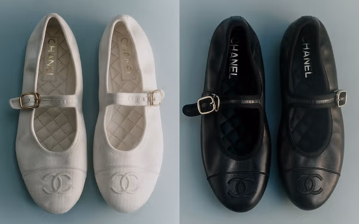 Shoes by CHANEL.