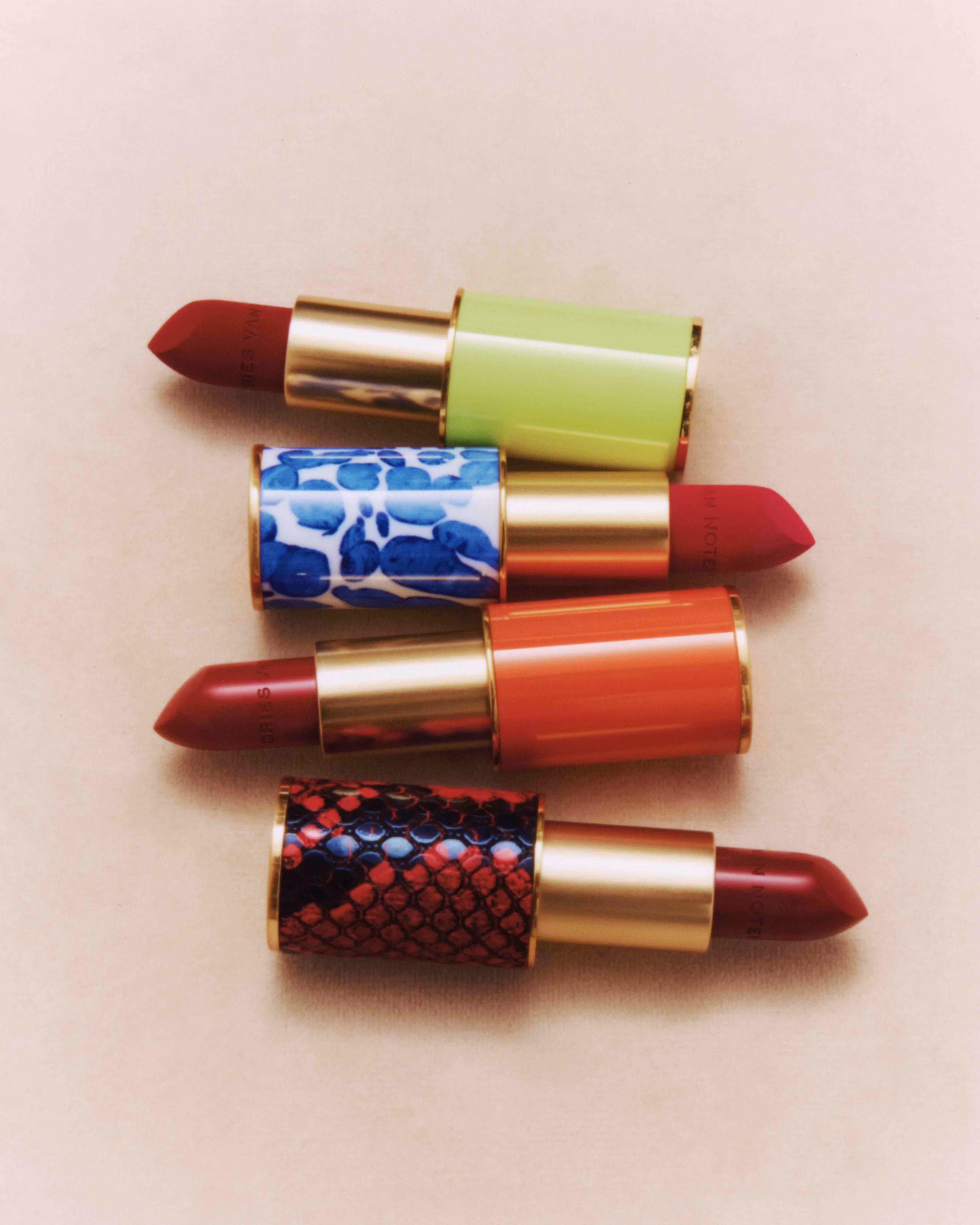 Lipsticks by DRIES VAN NOTEN.