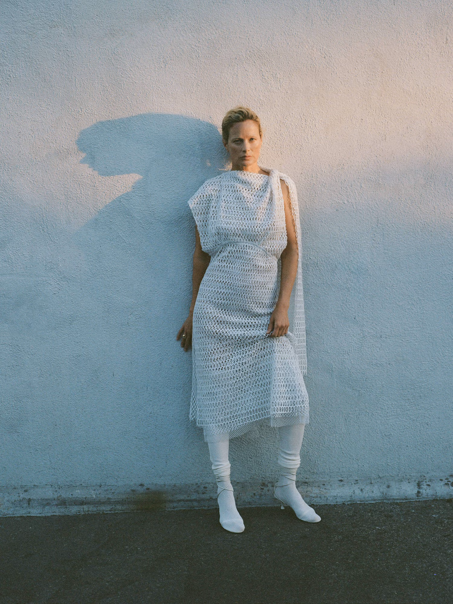 Carolyn wears full look by PROENZA SHOULER and ring by TIFFANY & CO.