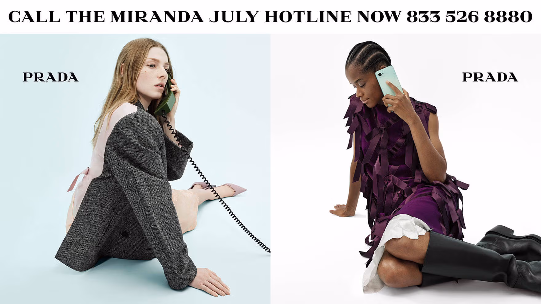 Photography by Willy Vanderperre. Image courtesy of Prada.