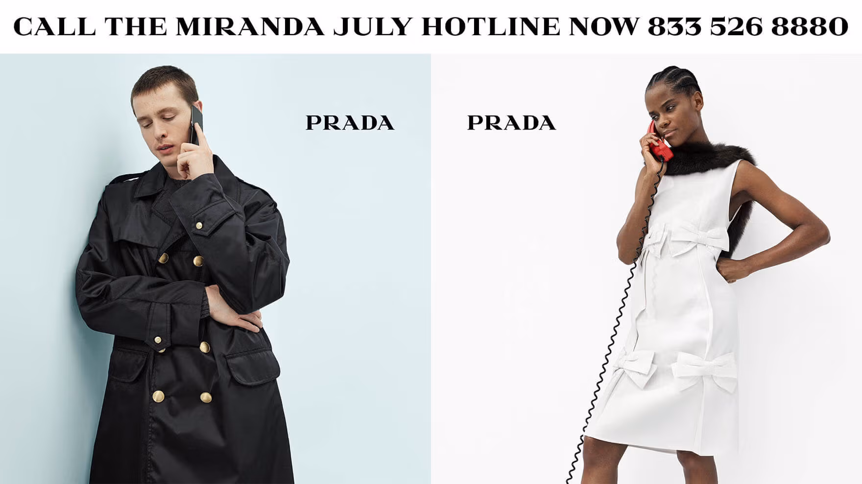 Photography by Willy Vanderperre. Image courtesy of Prada.