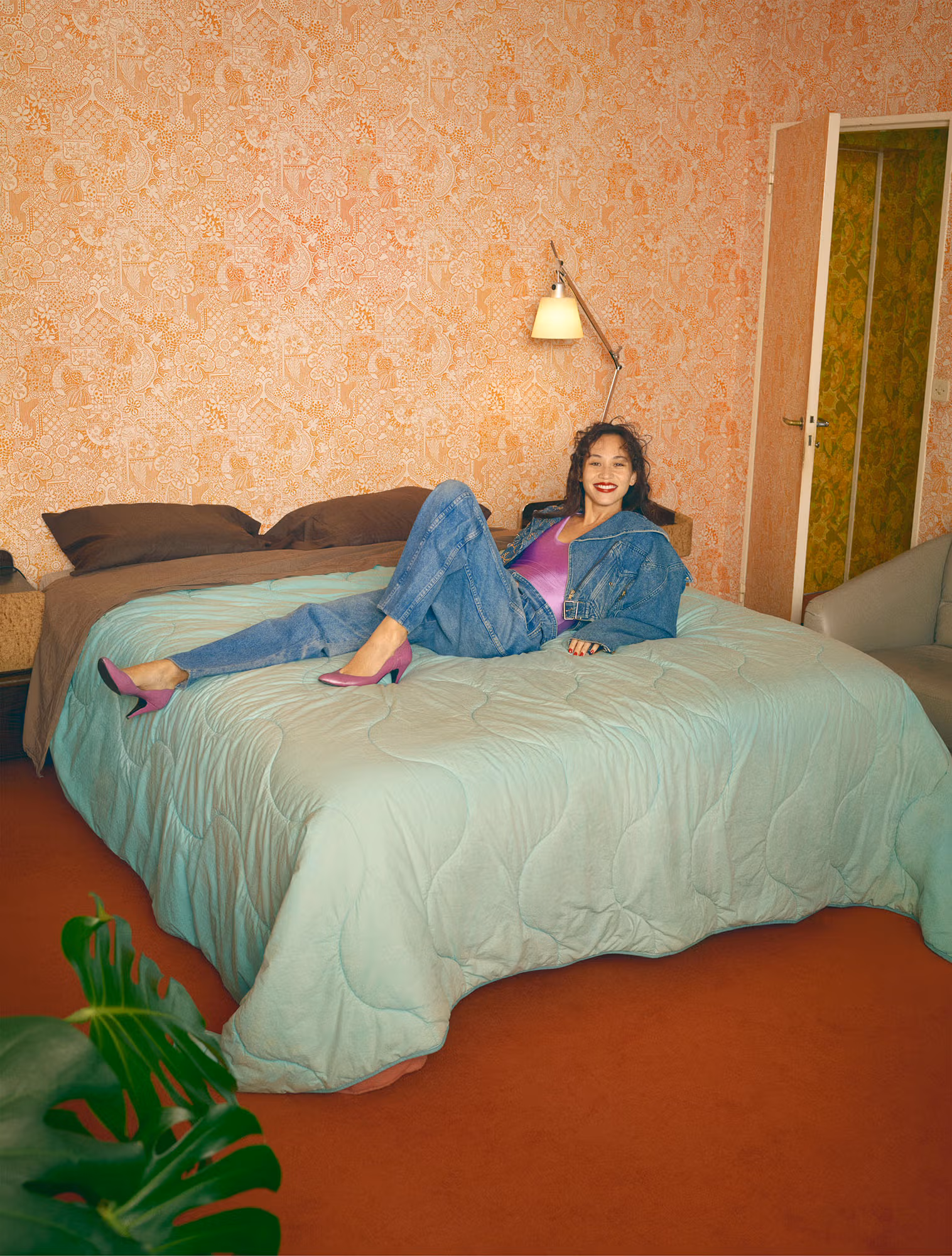 Kiko wears full vintage.