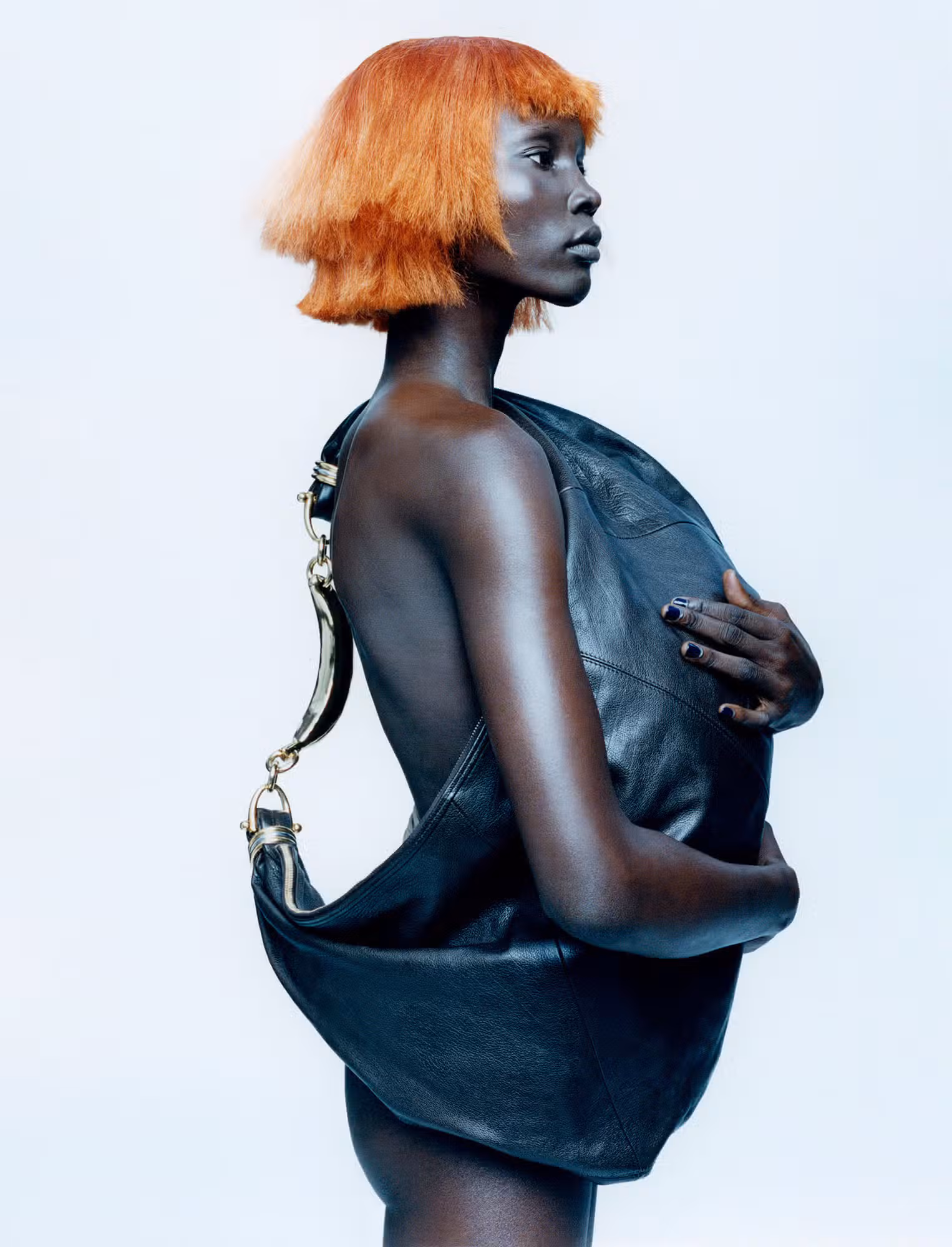 Atem wears bag by CHLOÉ.
