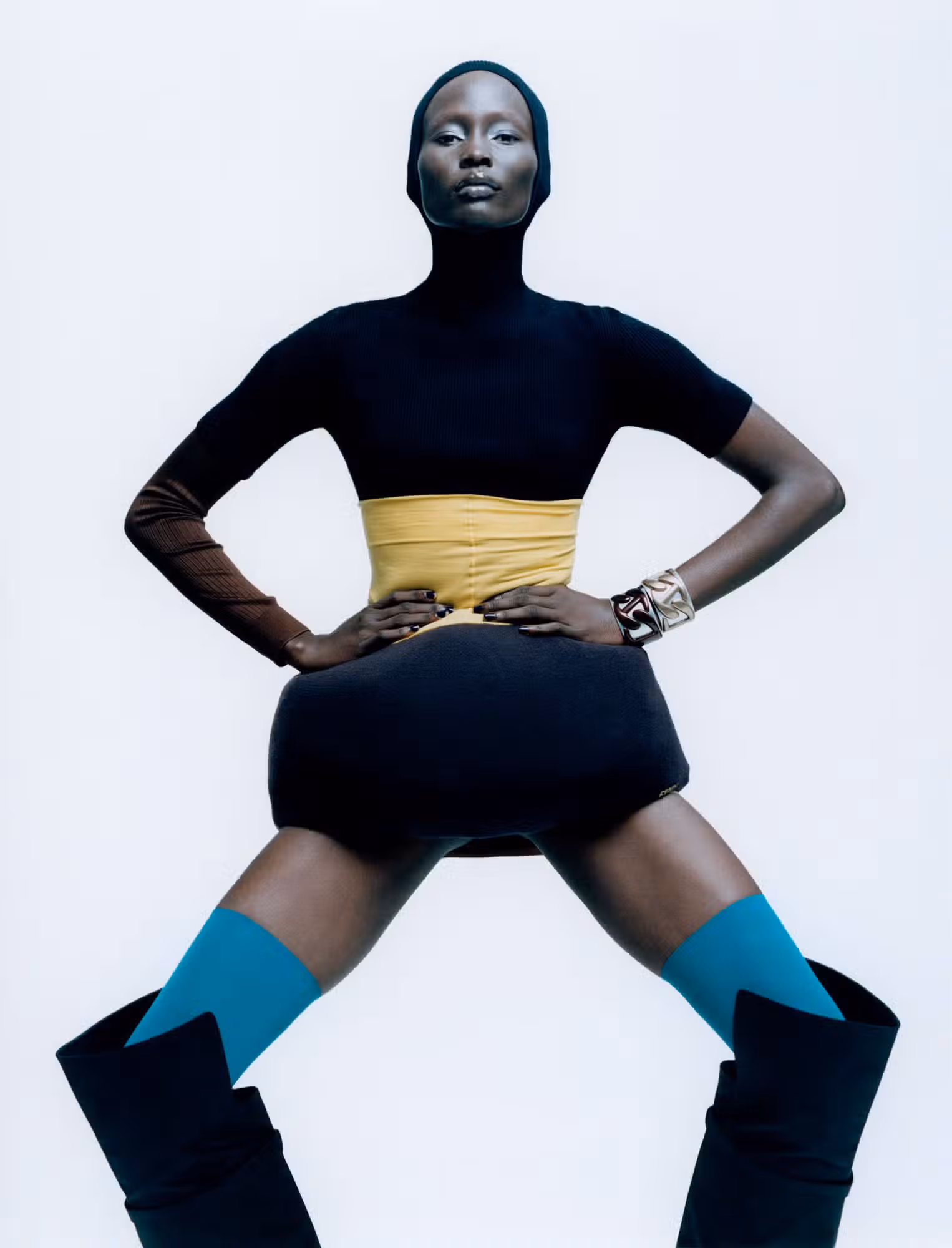Atem wears top