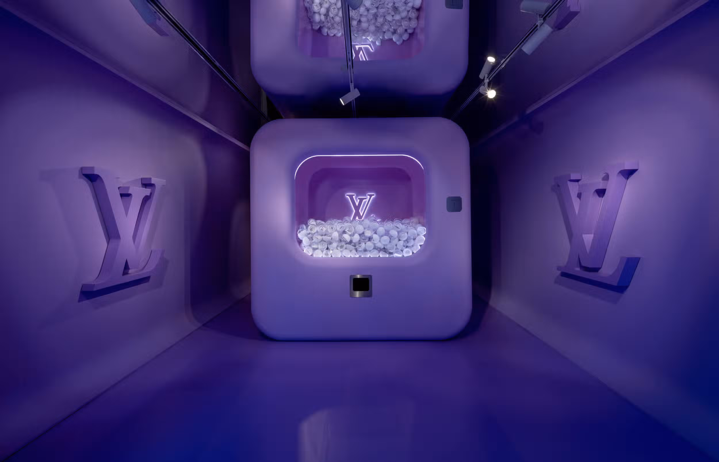 Louis Vuitton x Takashi Murakami Soho Pop-Up. Photography by Brad Dickson. Image courtesy of Louis Vuitton.