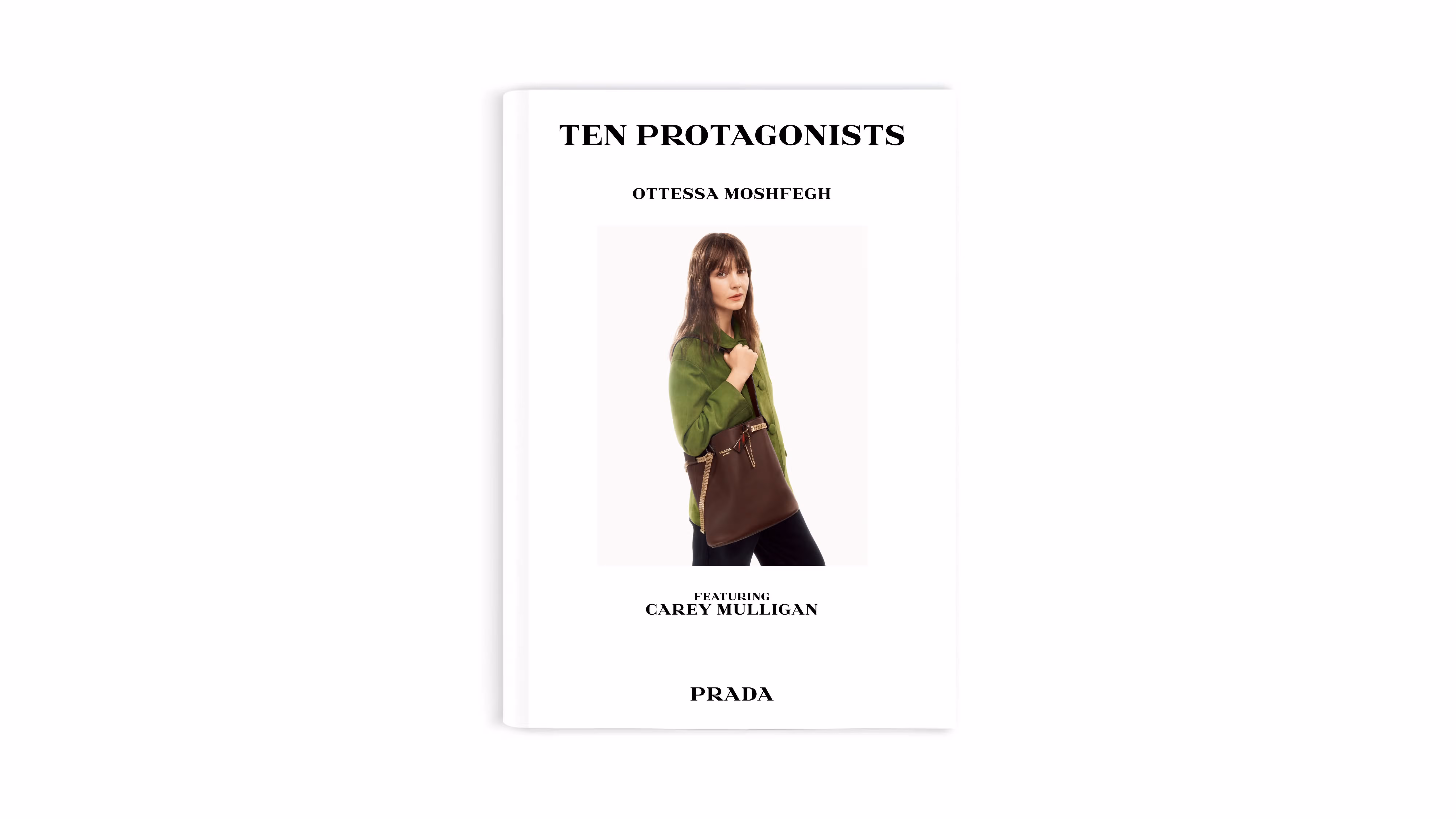 Carey Mulligan in Ten Protagonists. Photography by Steven Meisel. Image courtesy of Prada.