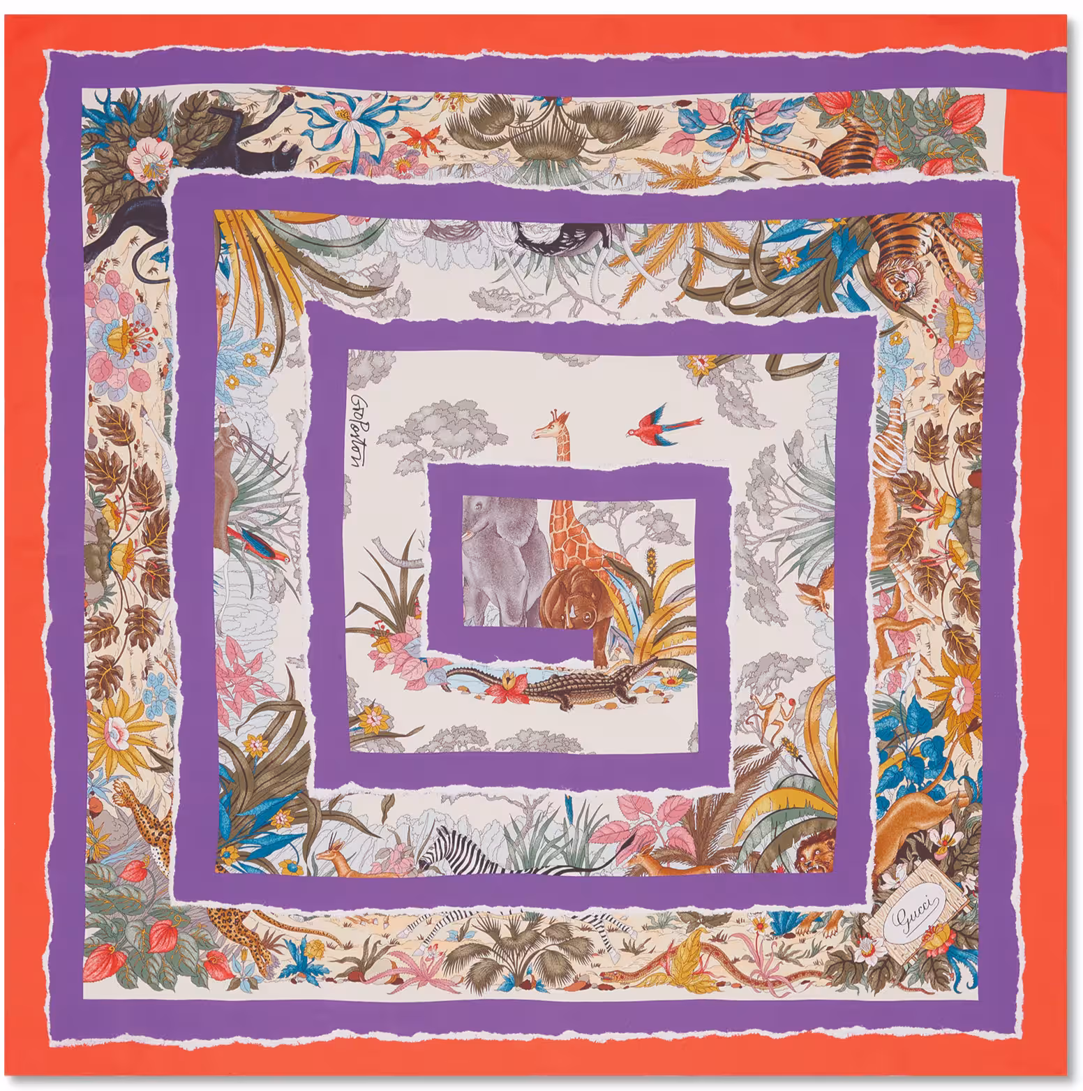 Artwork by Gio Pastori. Image courtesy of Gucci.