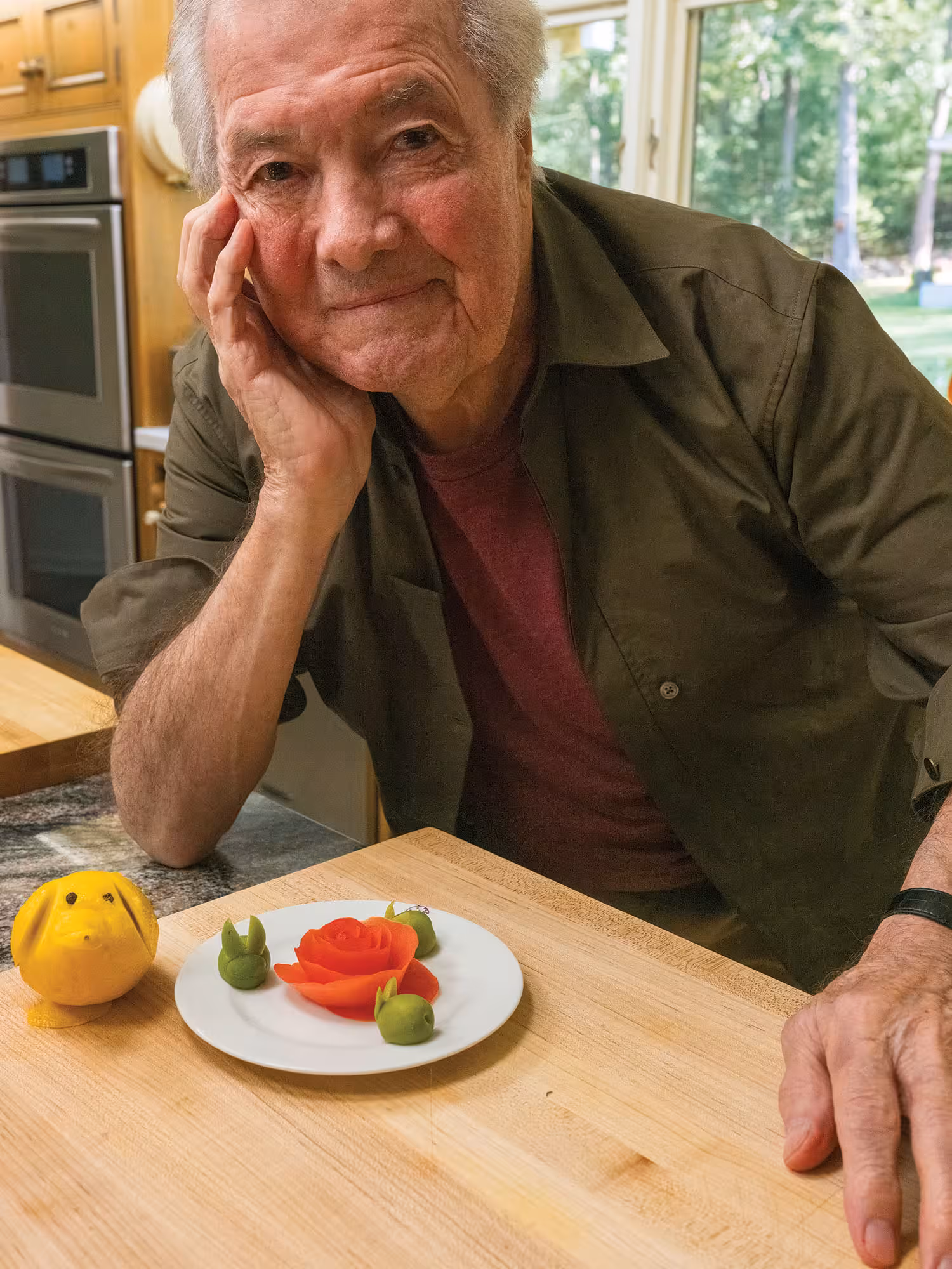 Jacques wears overshirt by HERMÈS and watch by CARTIER.