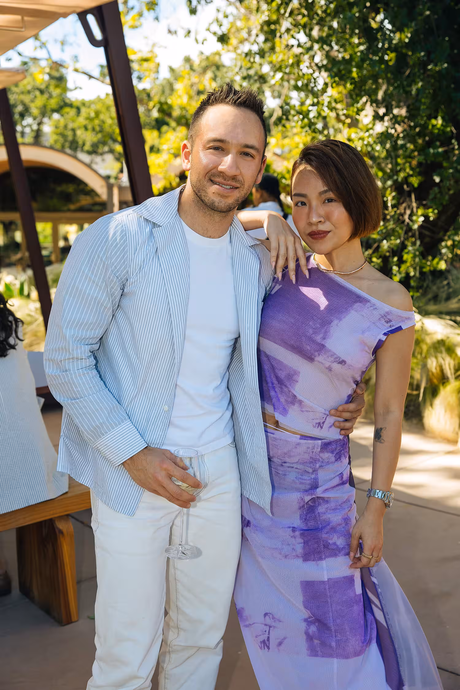 Joshua Glass and CeCe Vu.