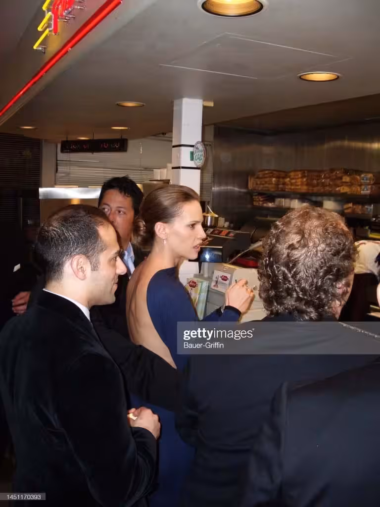 Actor Hilary Swank. Image courtesy of Getty Images.