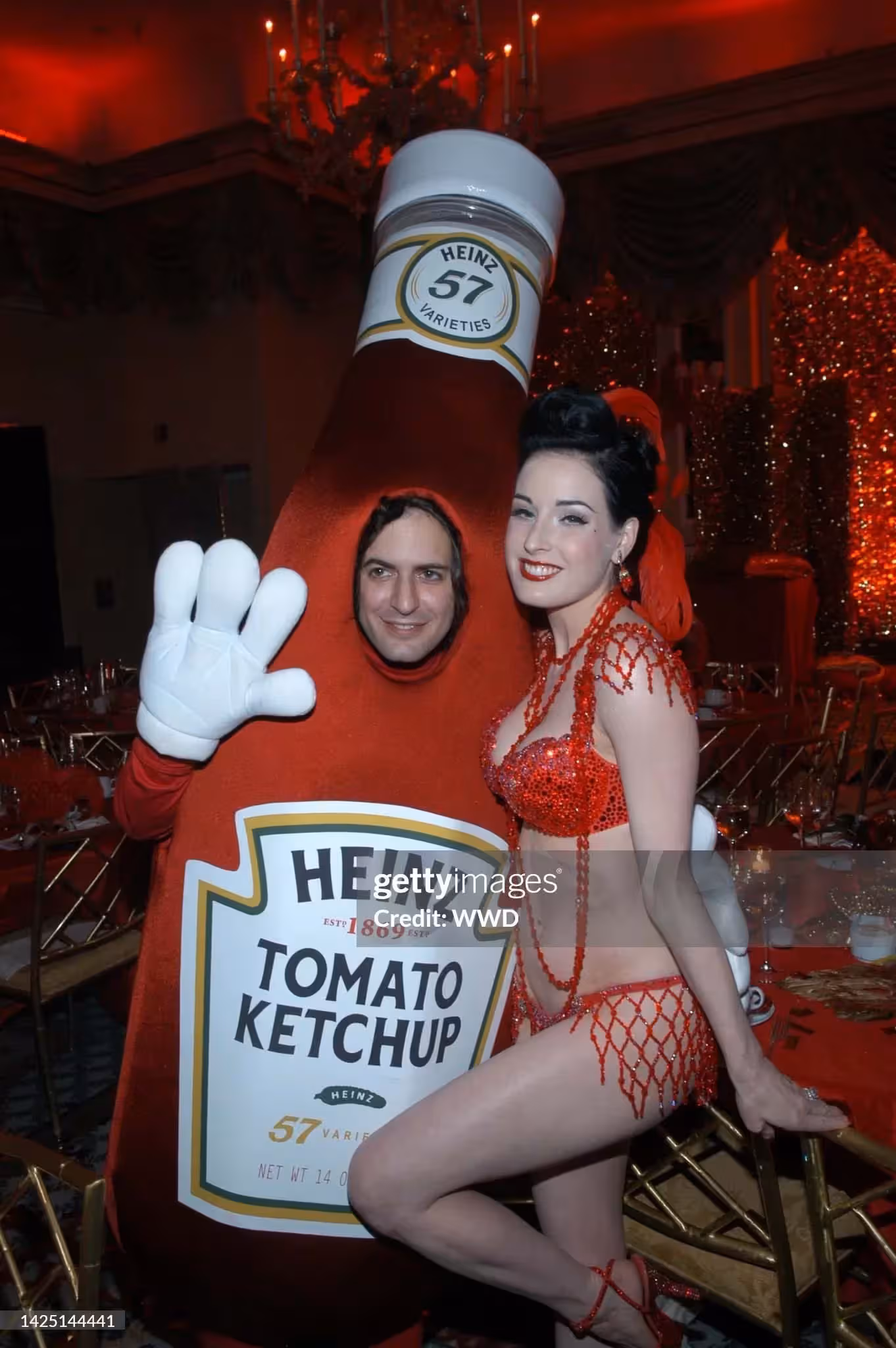 Marc Jacobs and Dita von Teese. Image courtesy of Getty Images.
