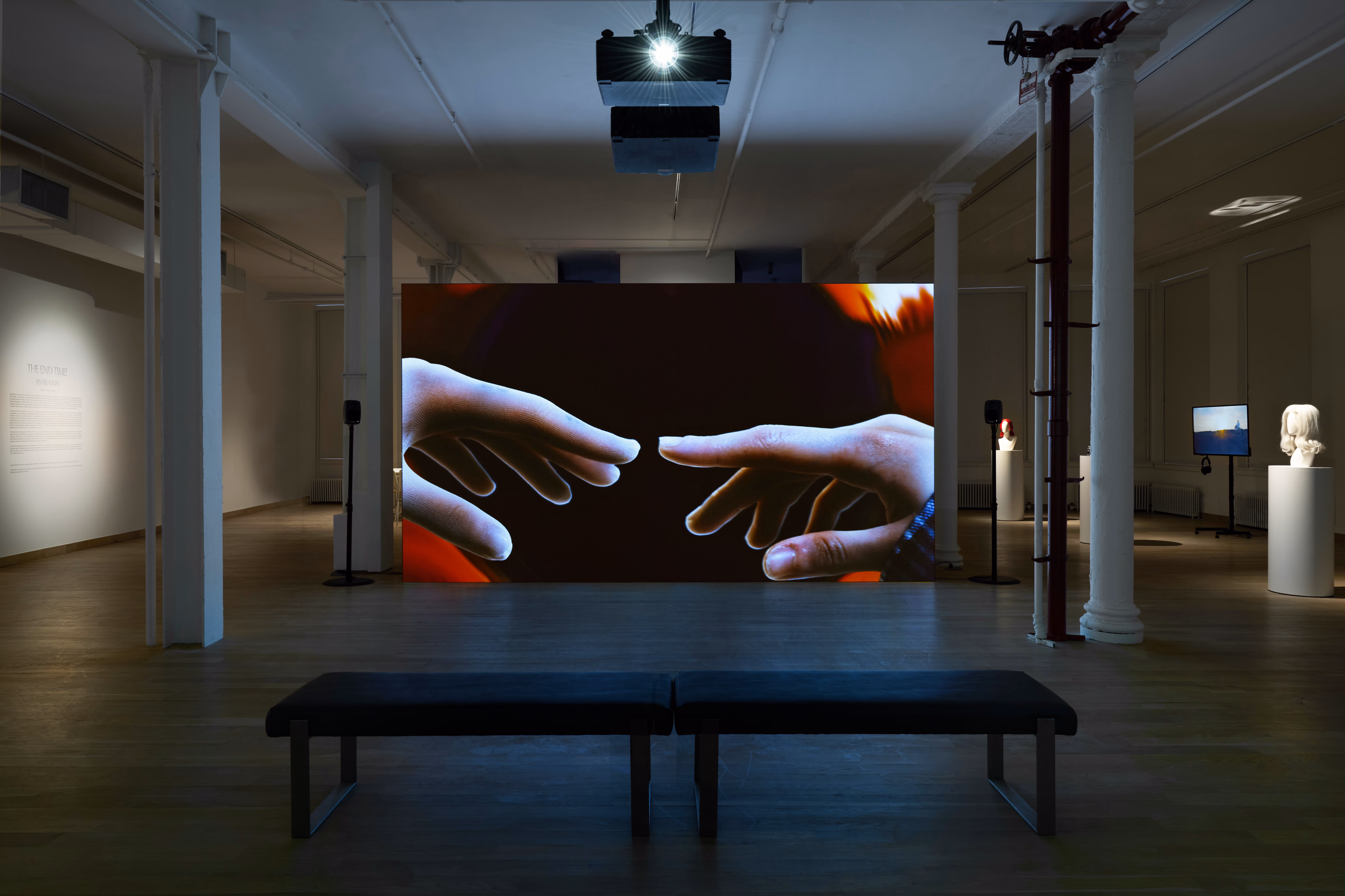 Installation view of Sin Wai Kin