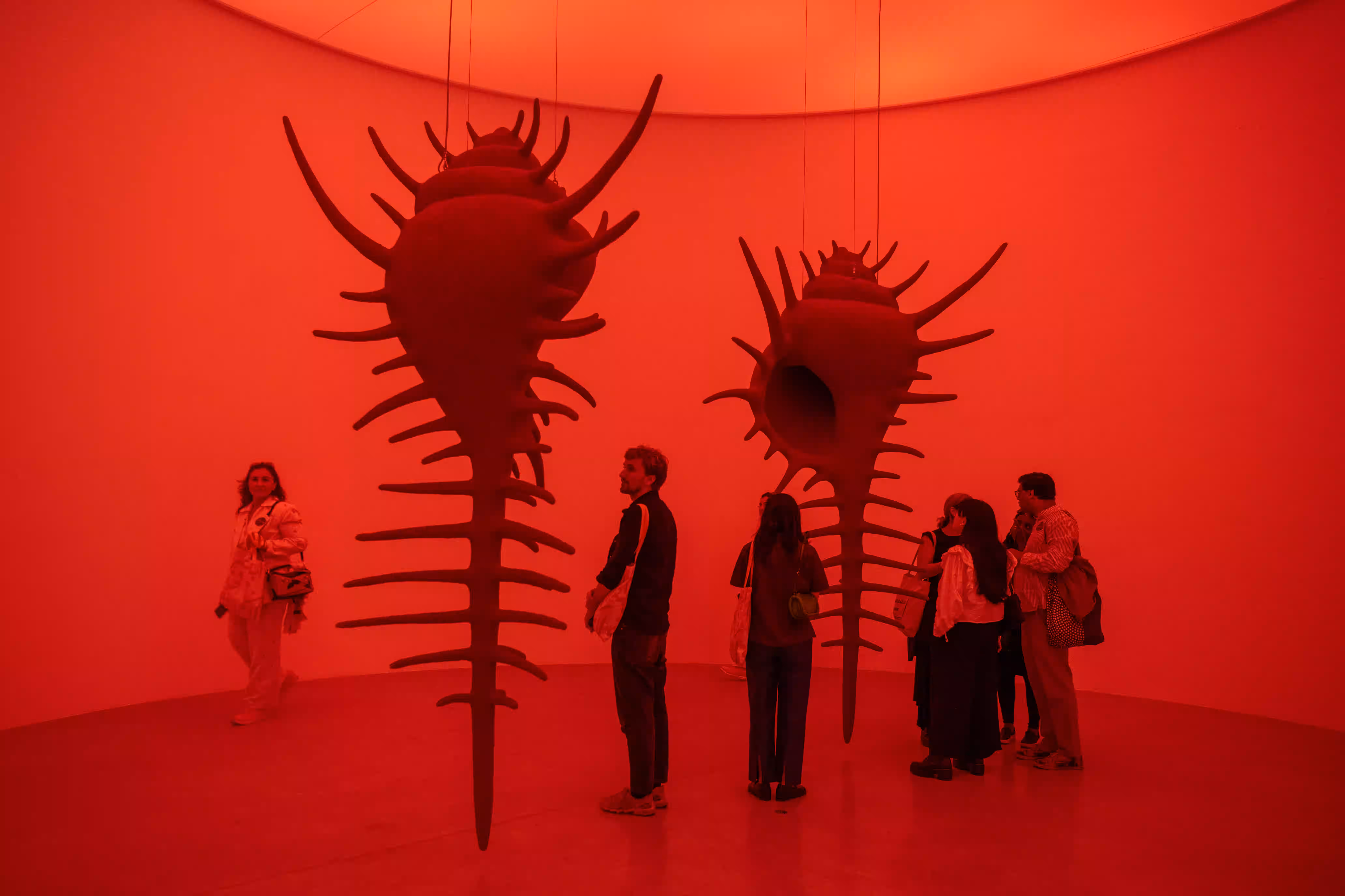Installation view of Monira Al Qadiri