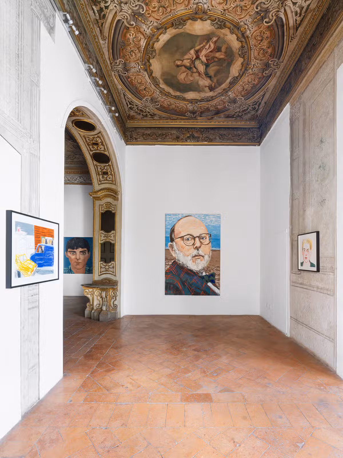 Installation view of 