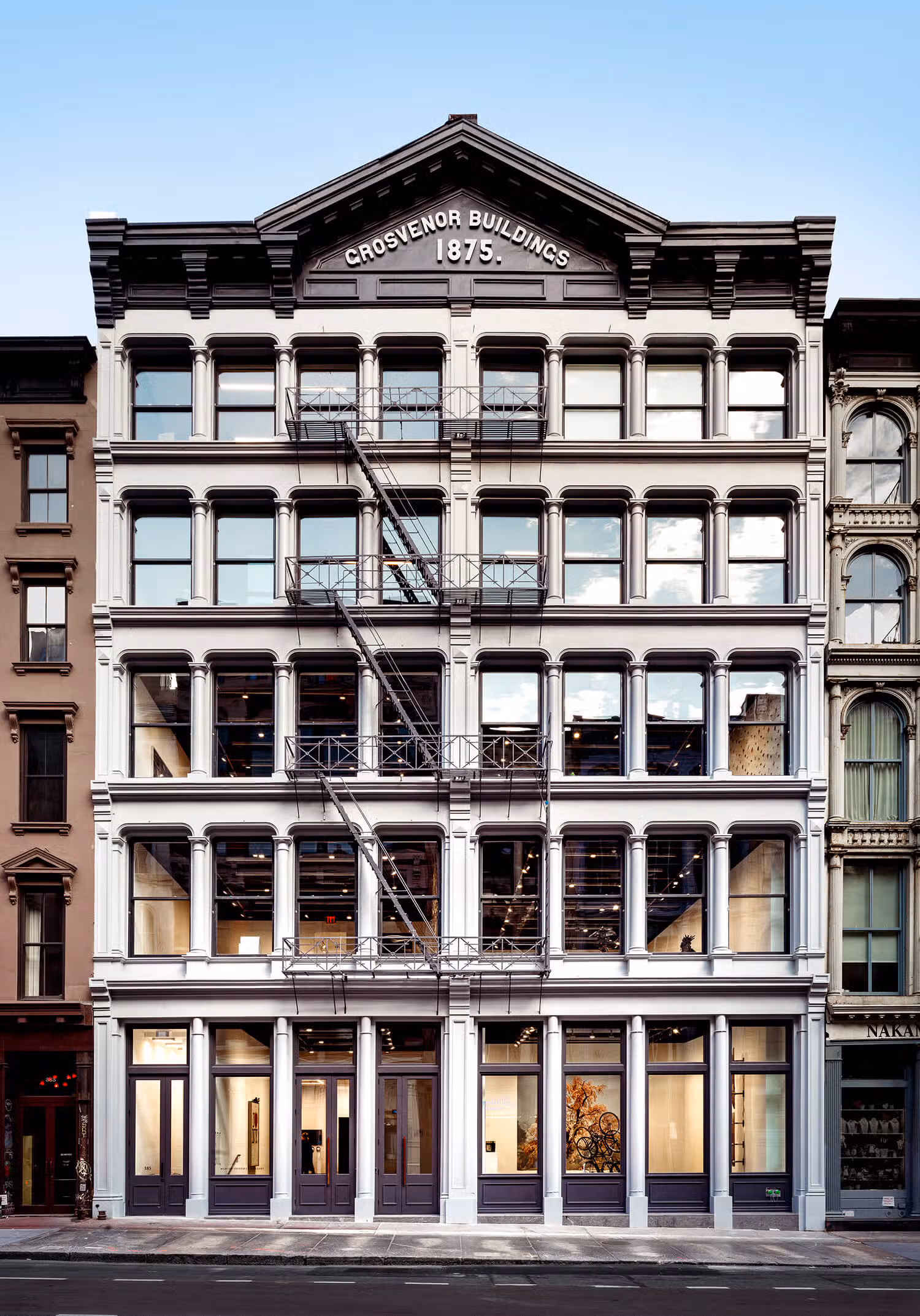 Marian Goodman Gallery’s new TriBeCa location. Photography by Alex Yudzon. Image courtesy of Marian Goodman Gallery.