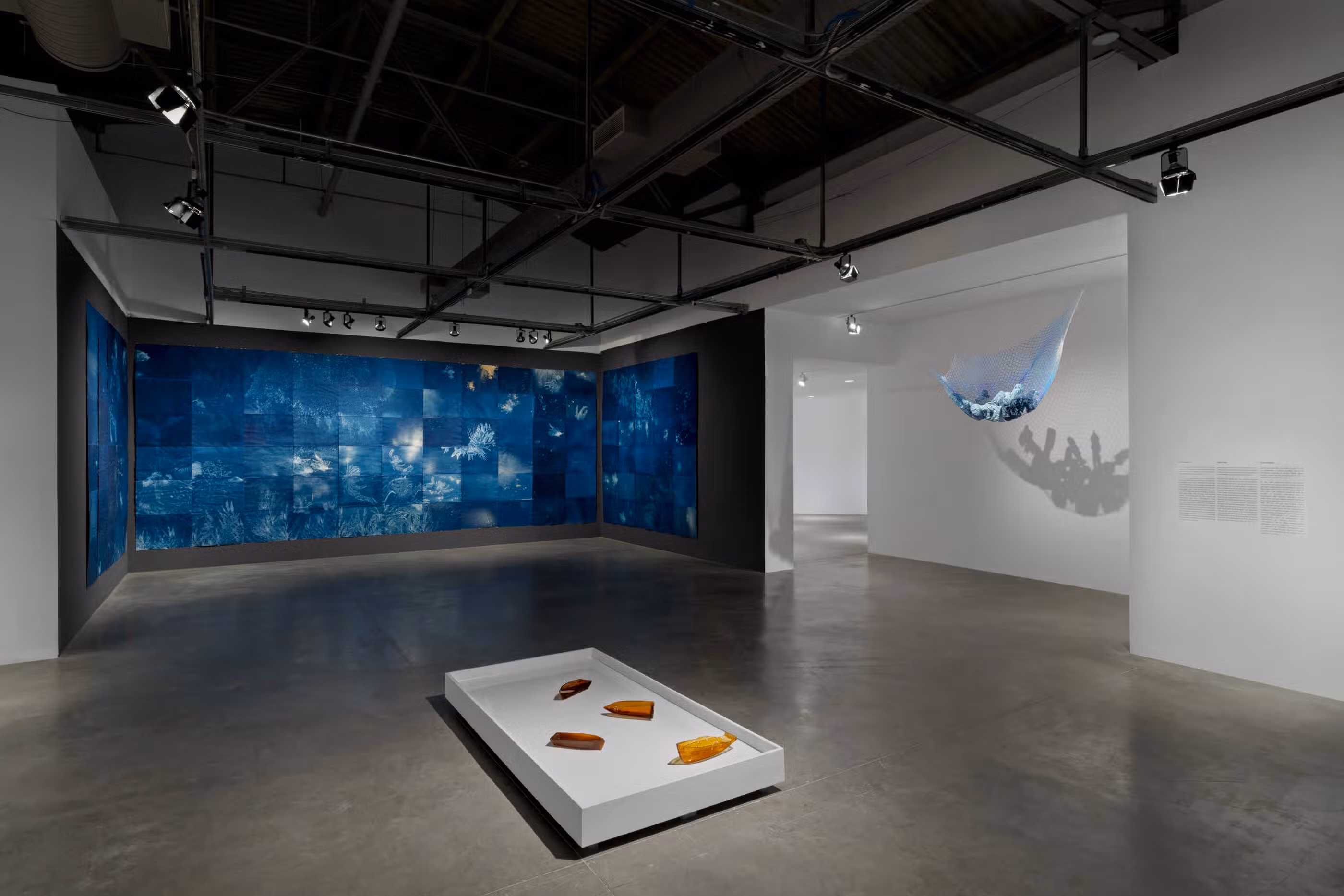 Exhibition view of “Between Too Late and Too Early