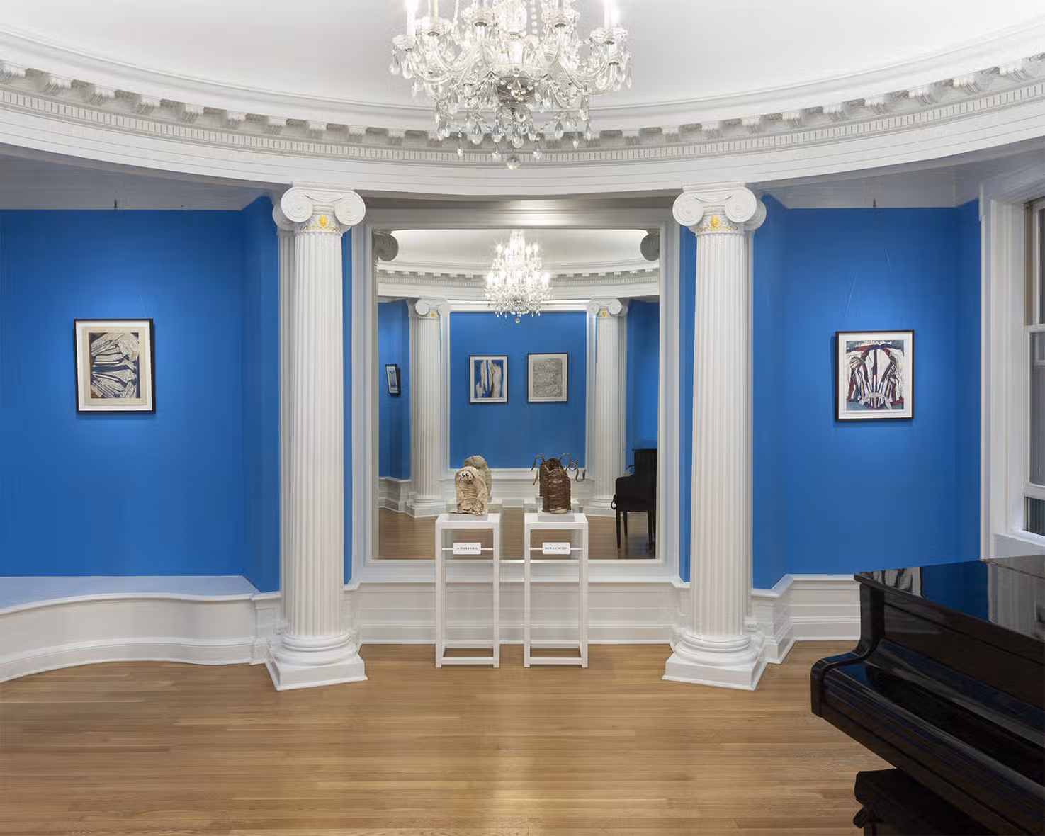 Installation view of 