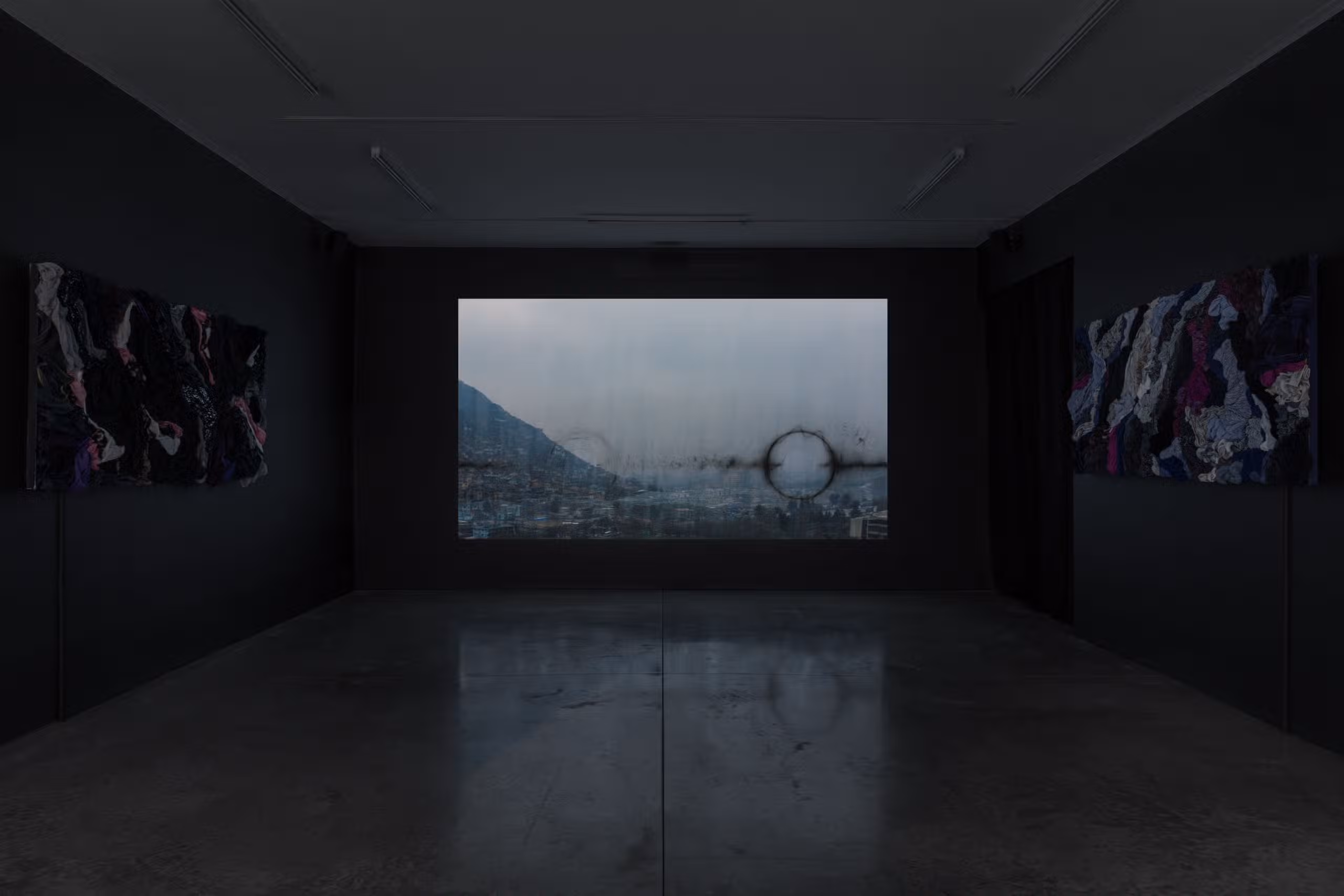 Installation view of Mariam Ghani: 
