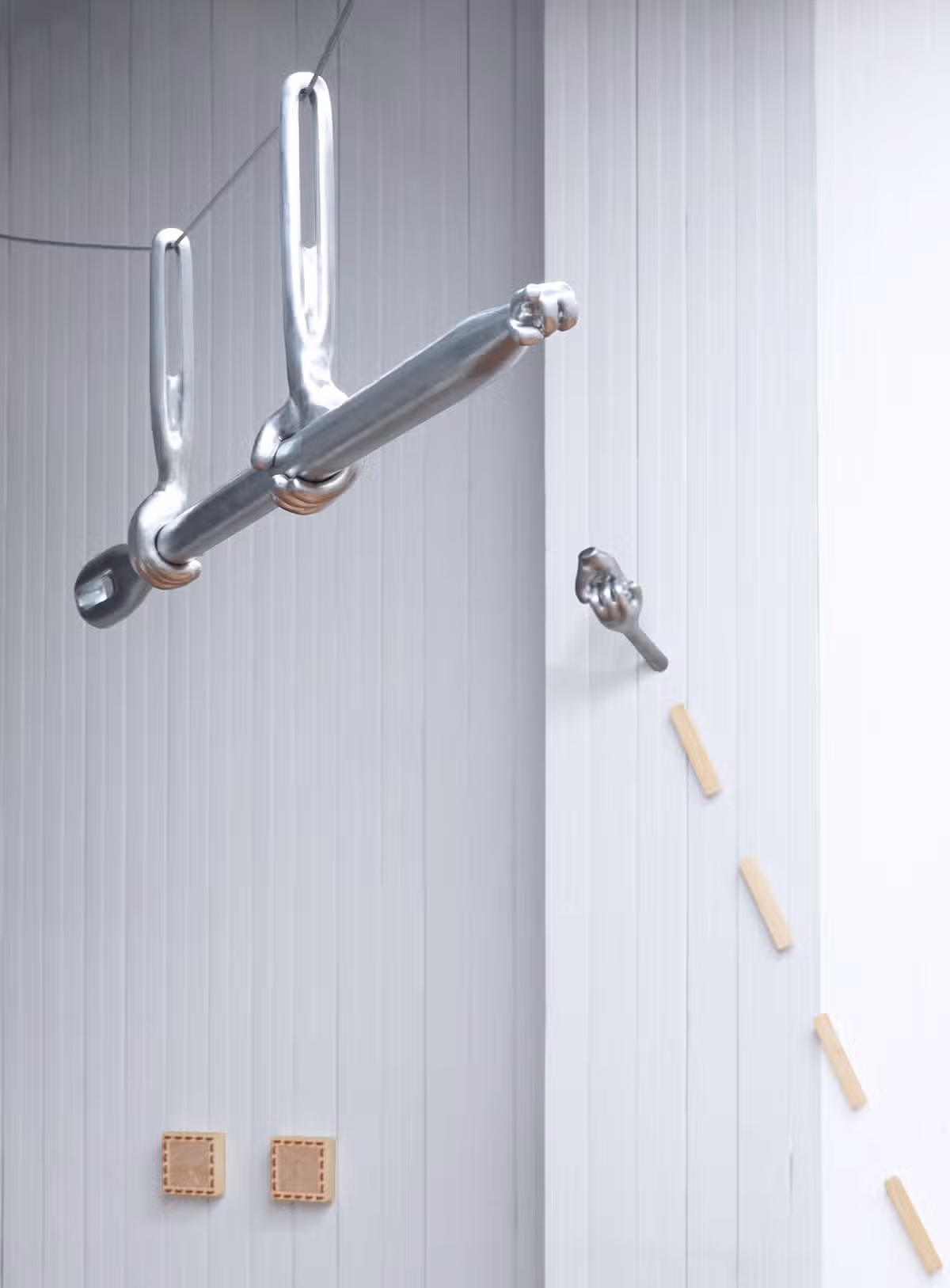 Installation view of 