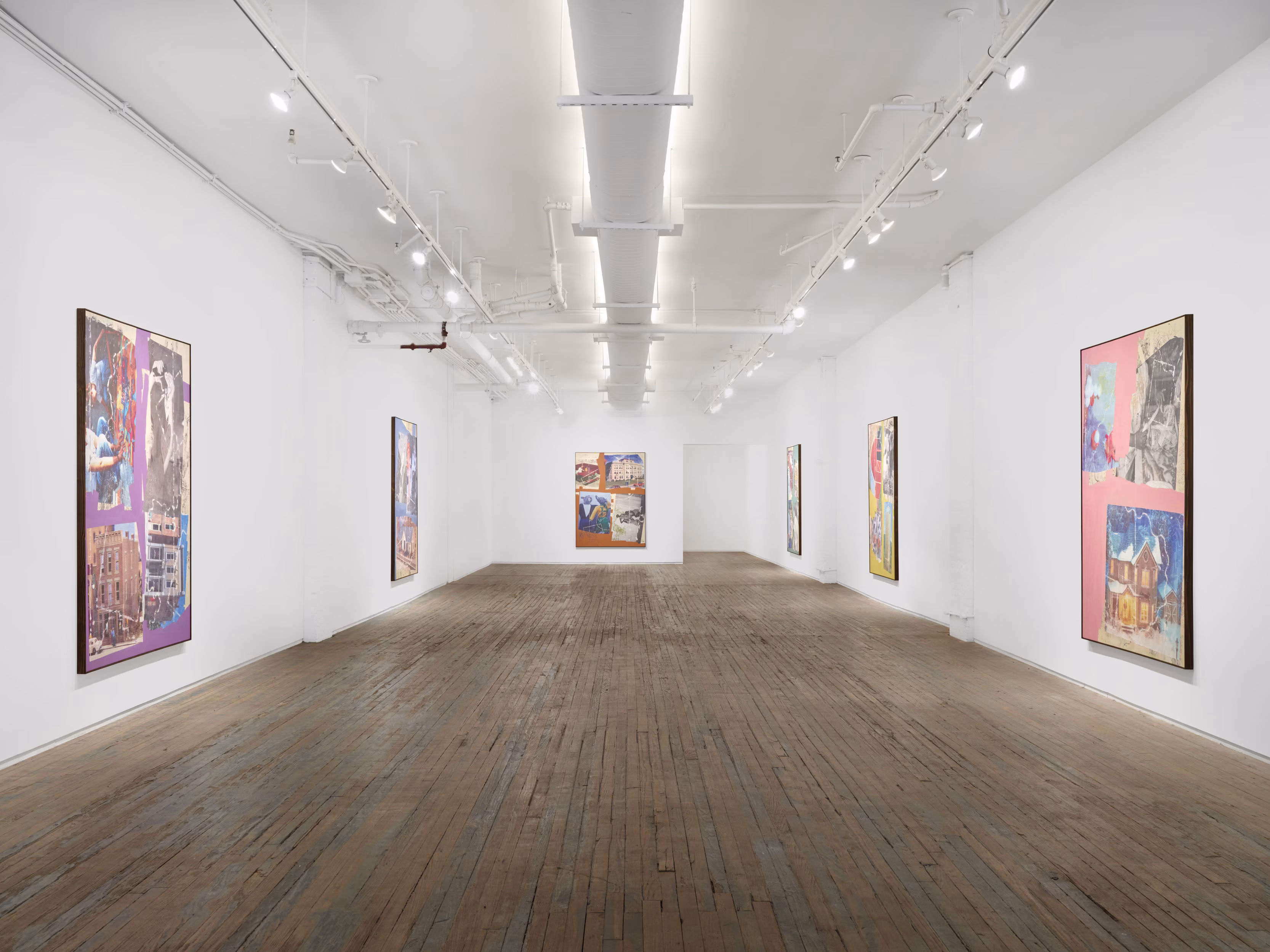 Installation view of Ben Werther: 