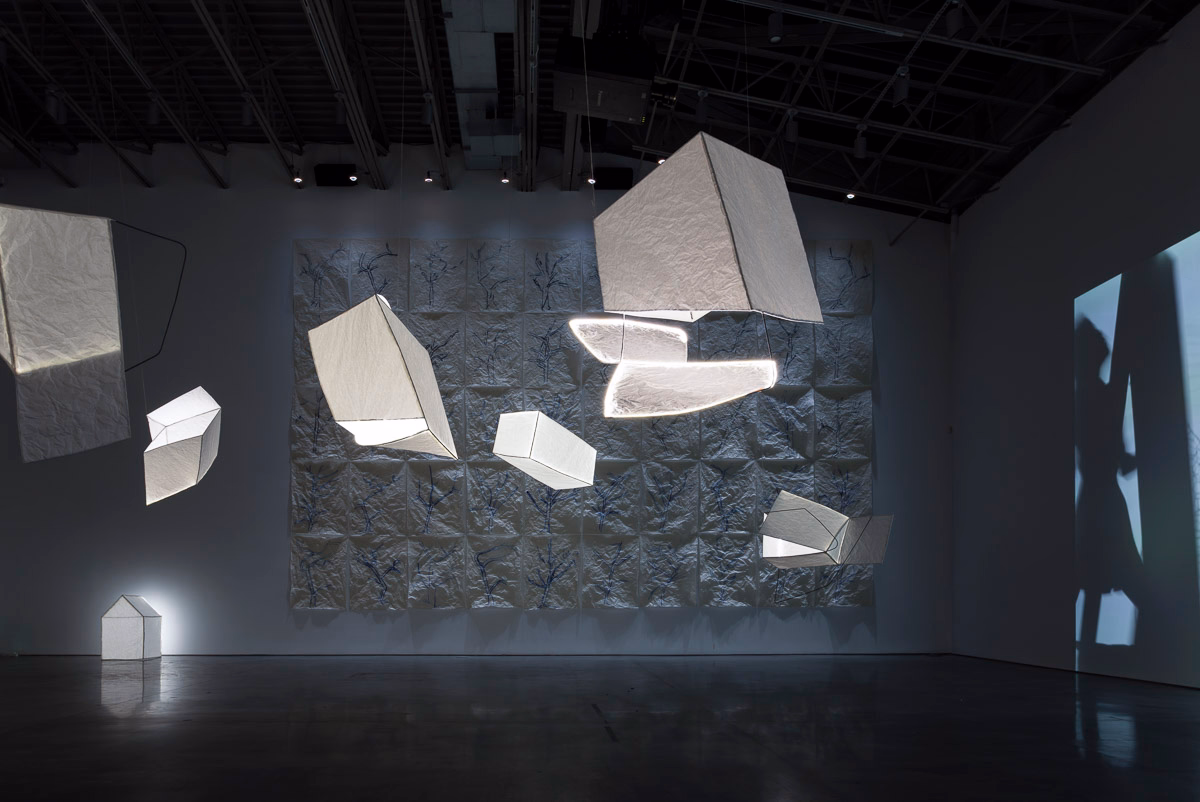 Installation view of 