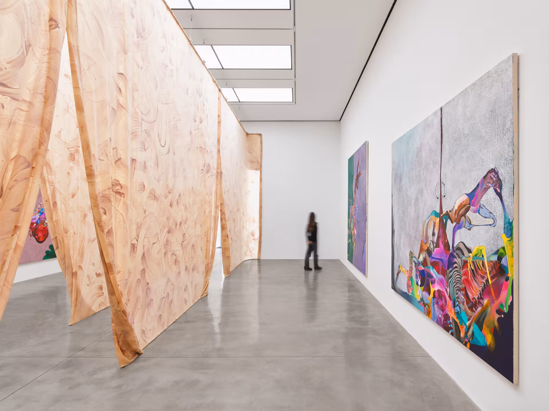 Installation view of 