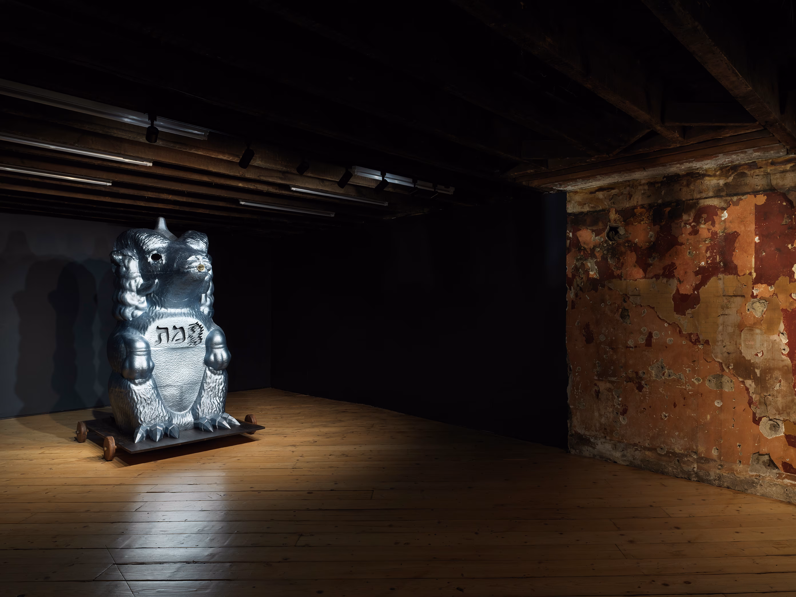 Installation view of “Genevieve Goffman: All the words that came down to meet the body that came up from the ground.” Image courtesy of artist and Foreign & Domestic. Photography by Dario Lasagni.