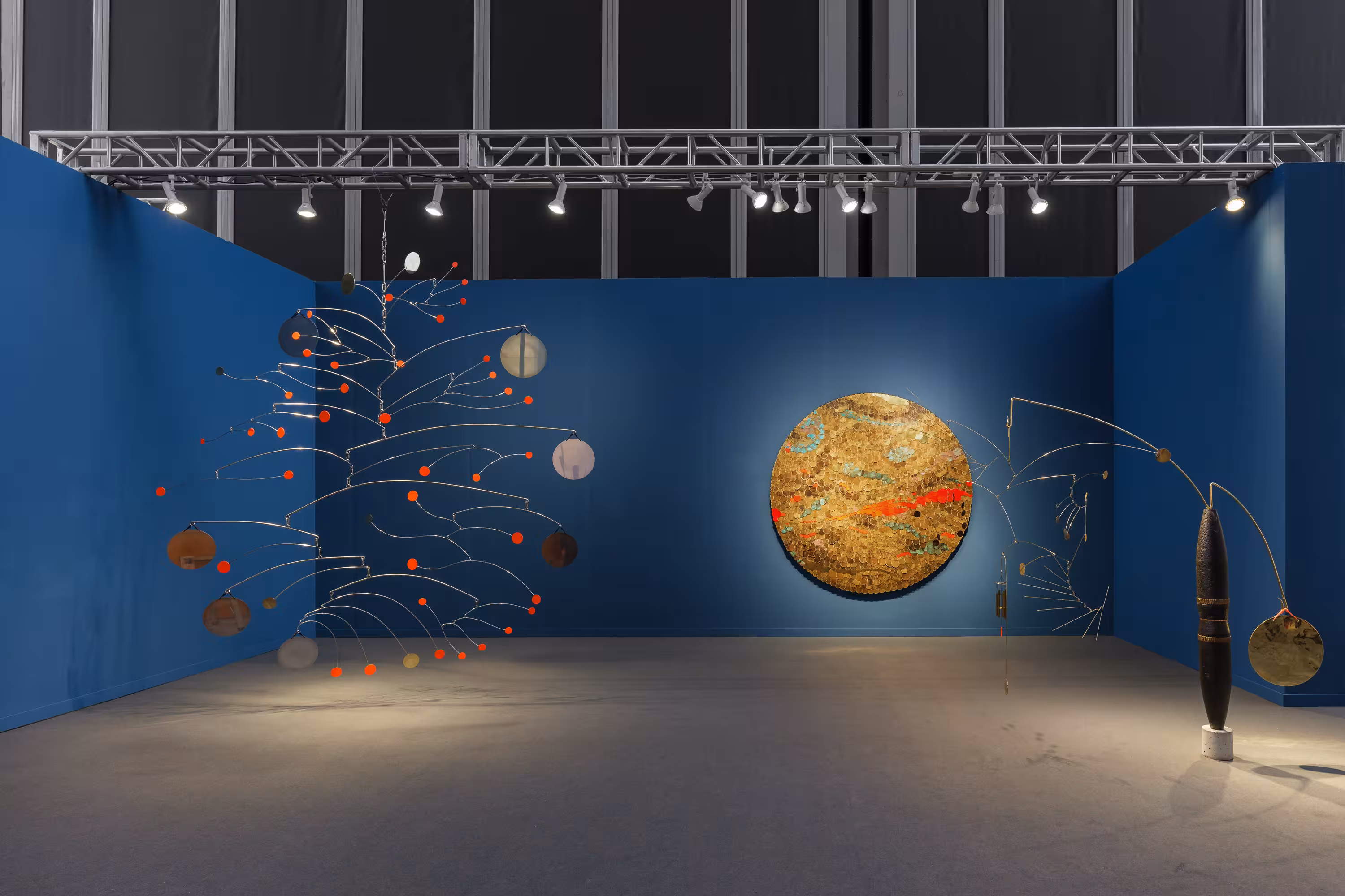 Installation view of 