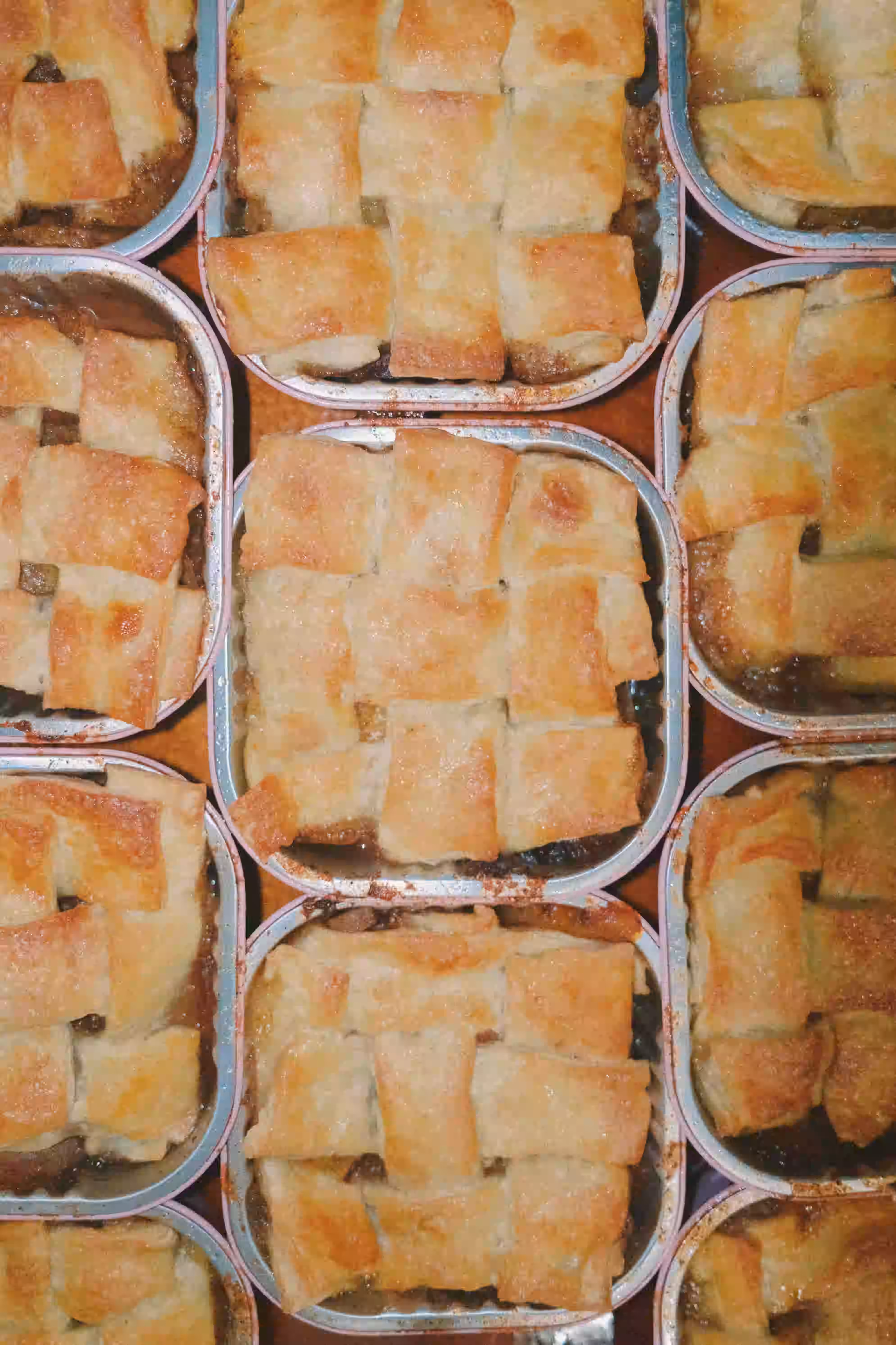 Peach cobblers from Magdalena O