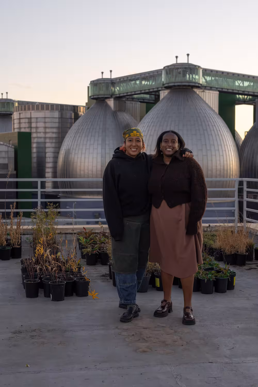 Chinchakriya Un and Salome Asega. Photography by Eliza Louise Newman. Image courtesy New Inc.